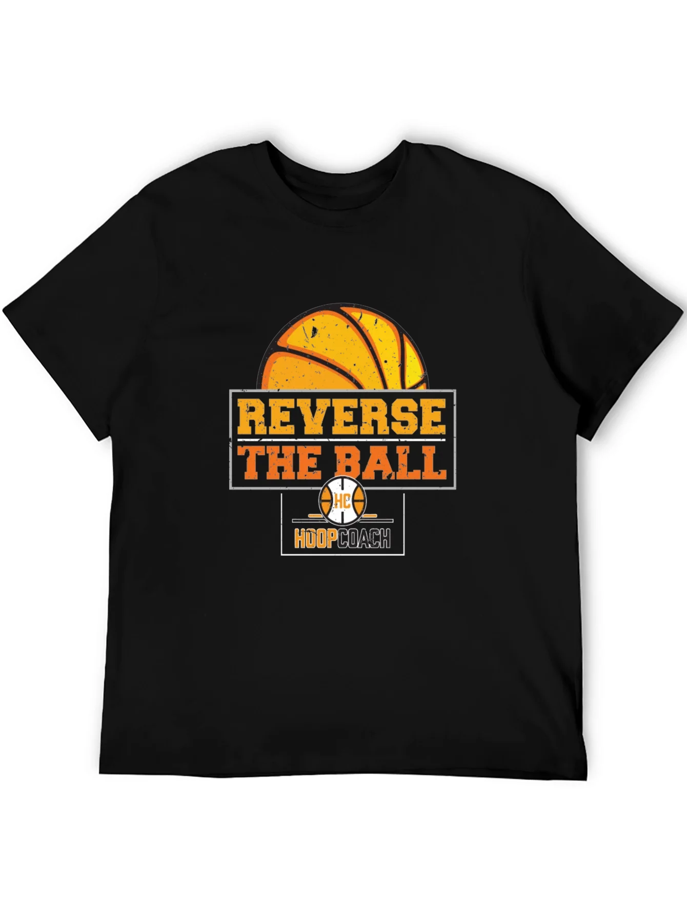 Reverse the Ball T-Shirt - Basketball Hoop Coach