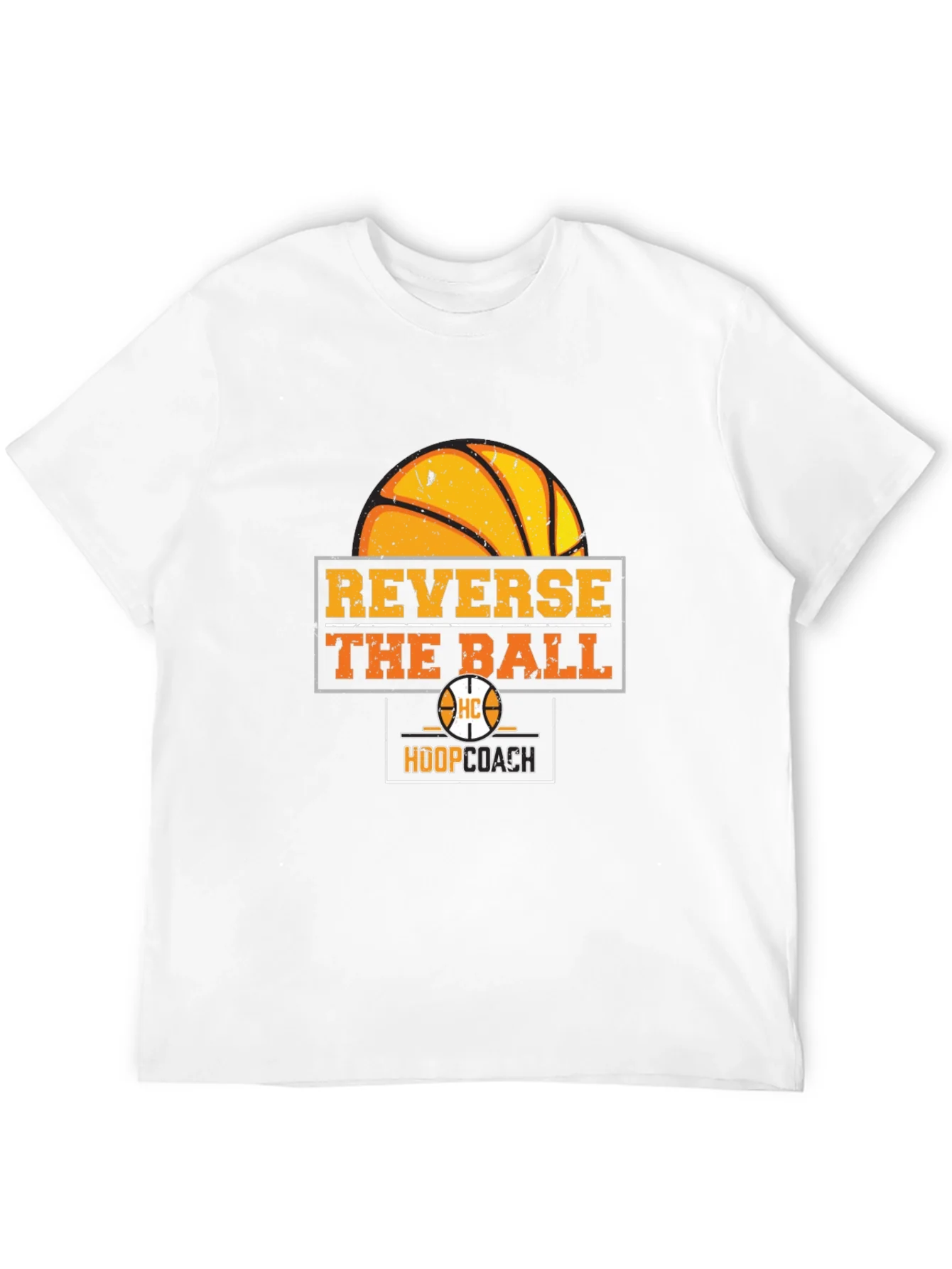 Reverse the Ball T-Shirt - Basketball Hoop Coach