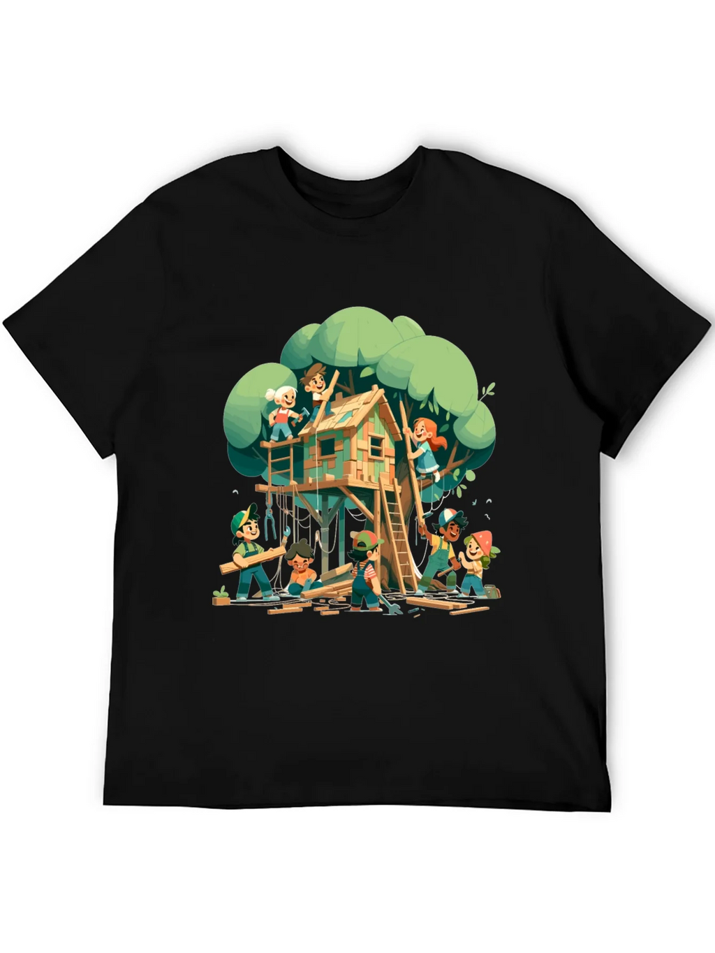 Treehouse Builder Crew T-Shirt