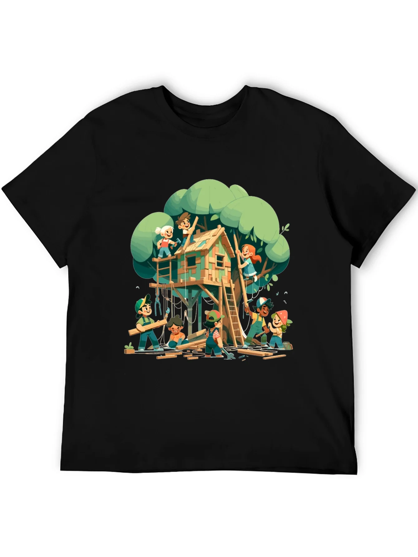 Treehouse Builder Crew T-Shirt