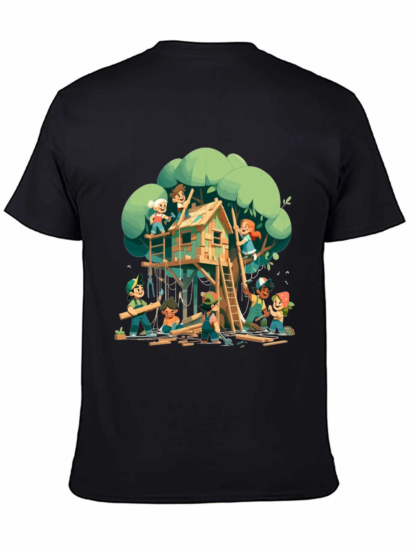 Treehouse Builder Crew T-Shirt