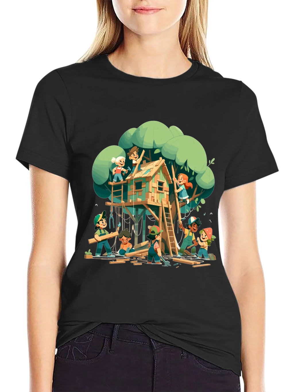 Treehouse Builder Crew T-Shirt