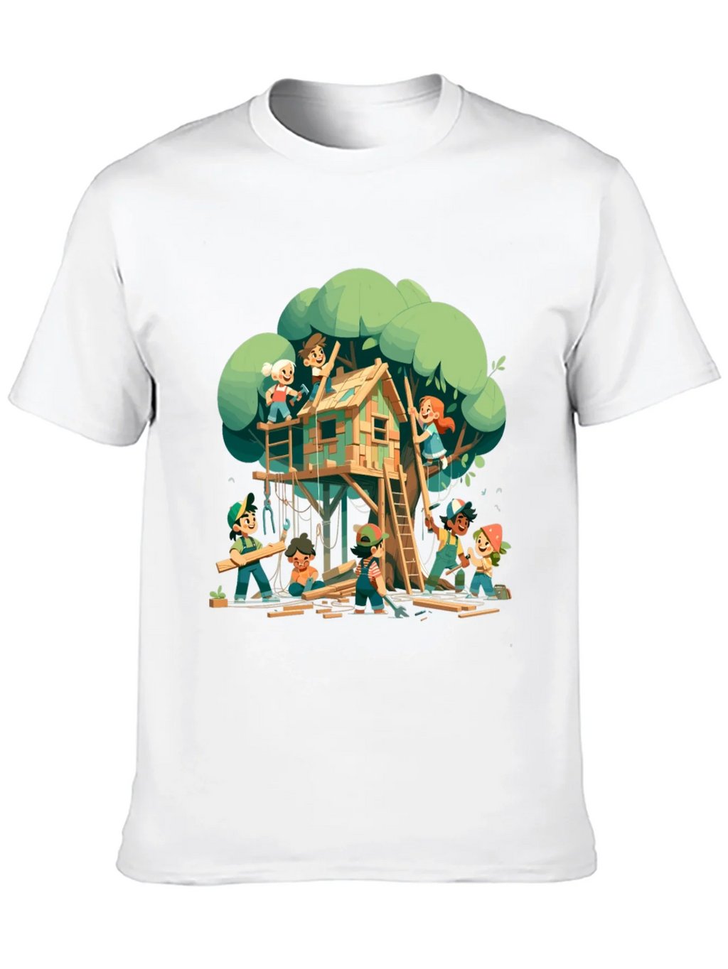 Treehouse Builder Crew T-Shirt