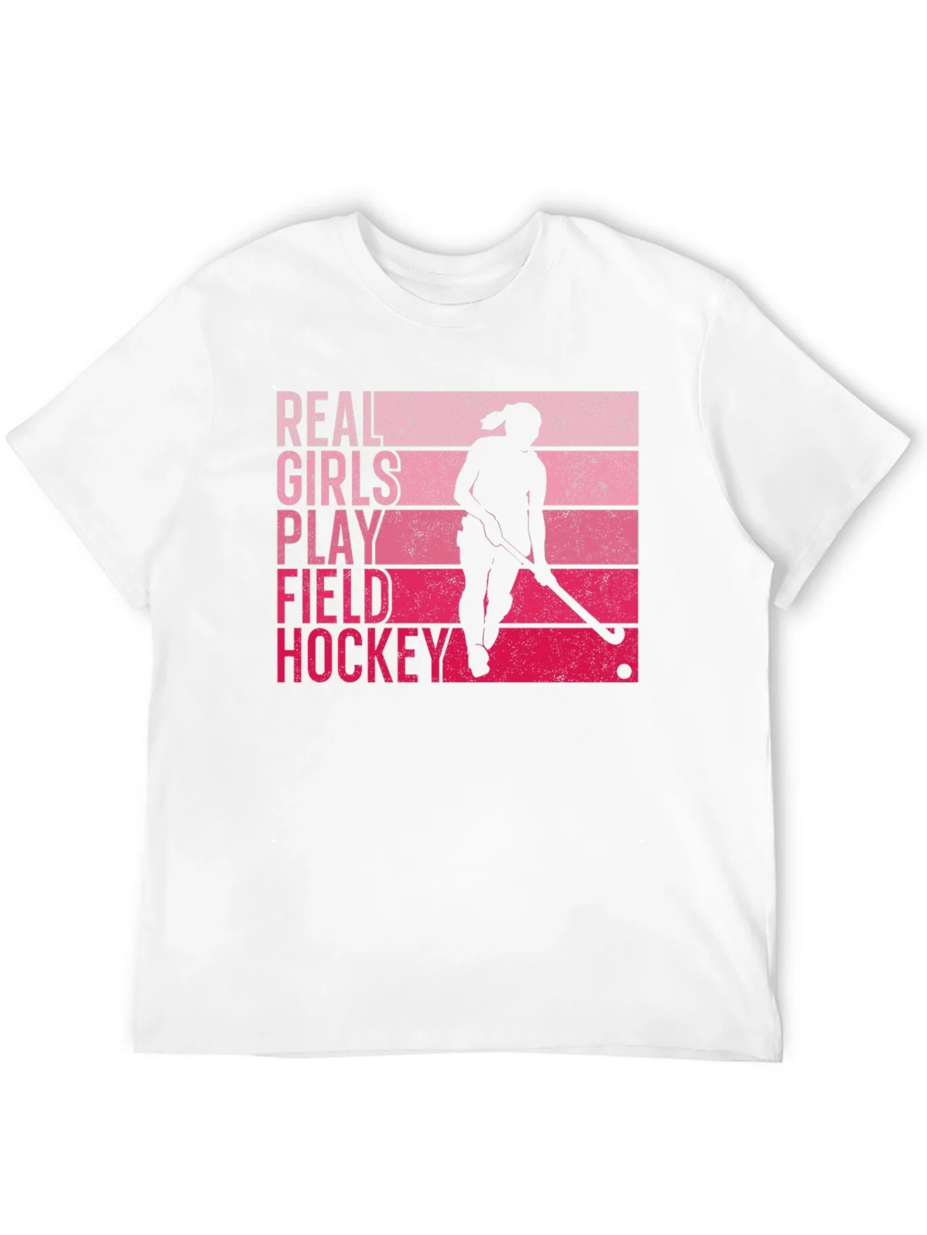 Real Girls Play Field Hockey Graphic T-Shirt