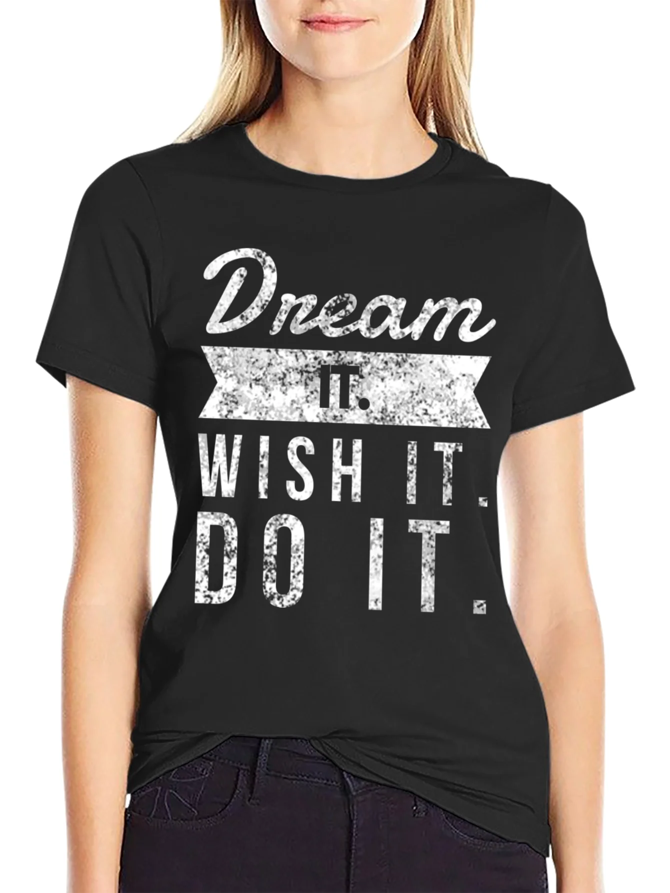 Dream Wish Do It Mens Graphic Tee