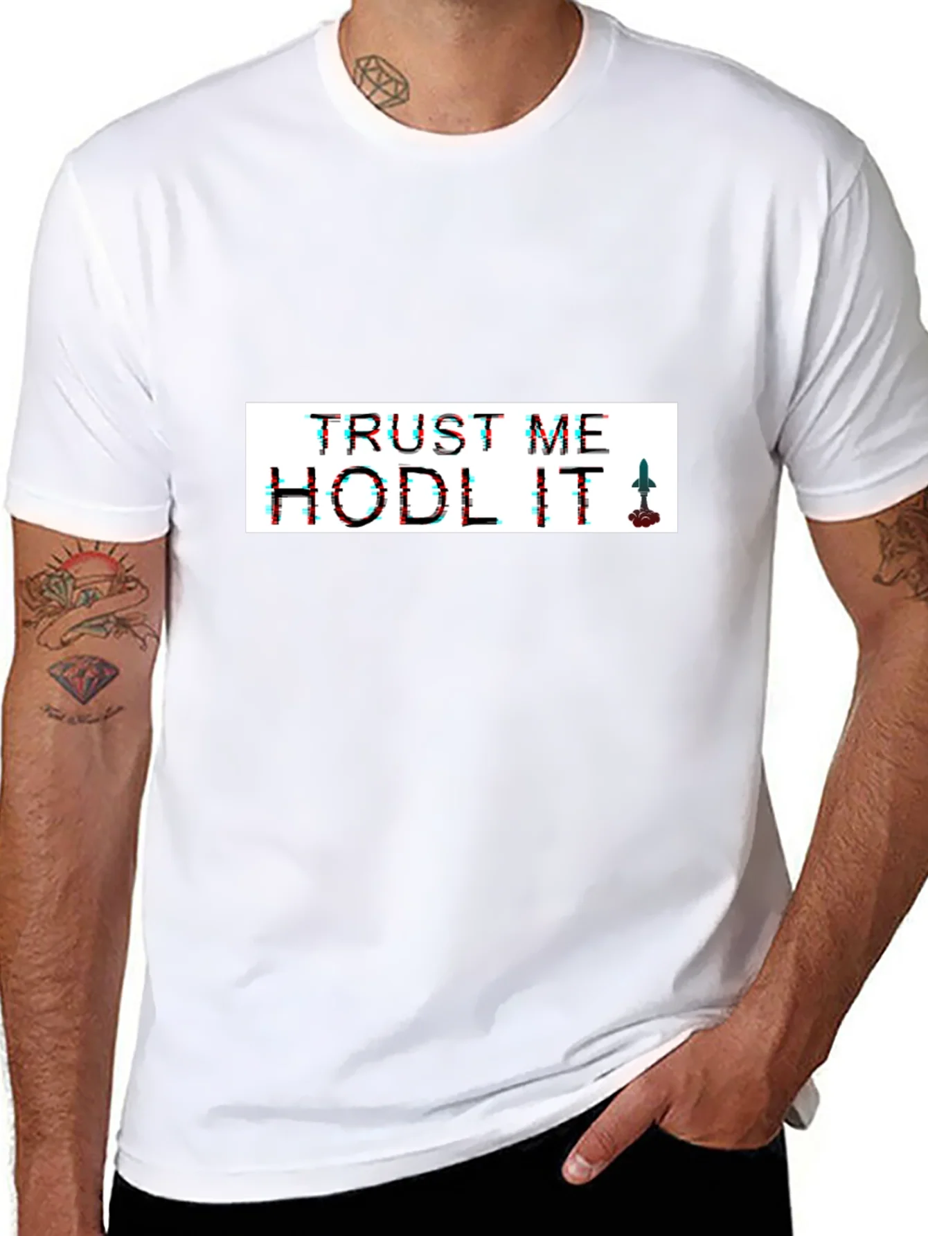 Trust Me Hodl It Black T-Shirt