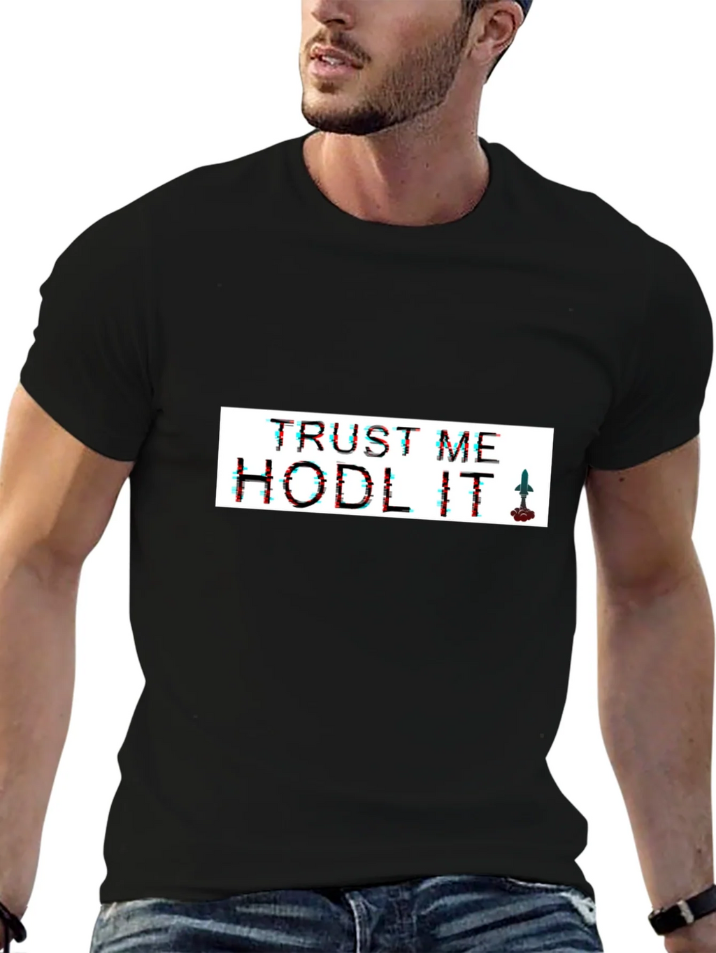 Trust Me Hodl It Black T-Shirt