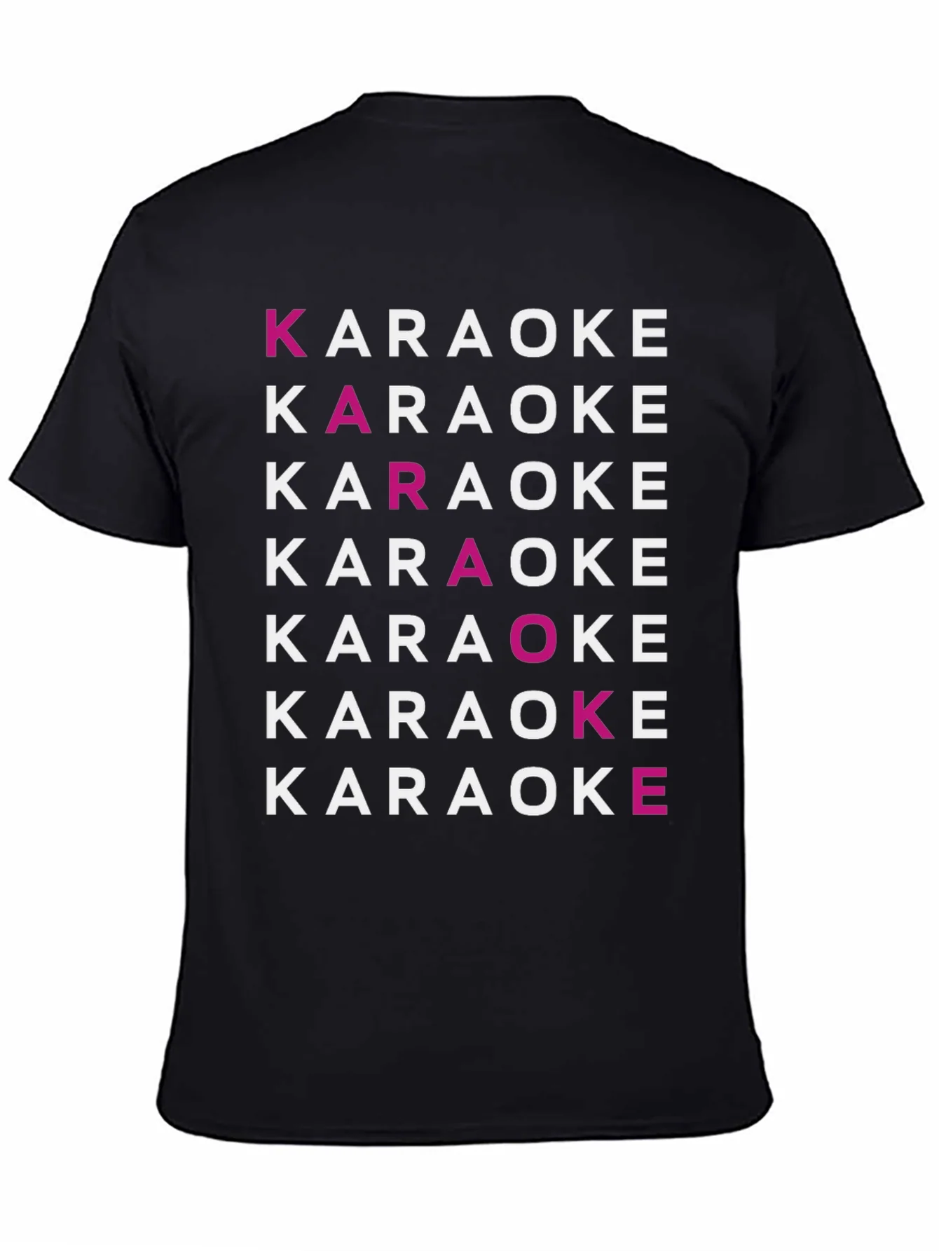 Karaoke Typography Graphic Tee