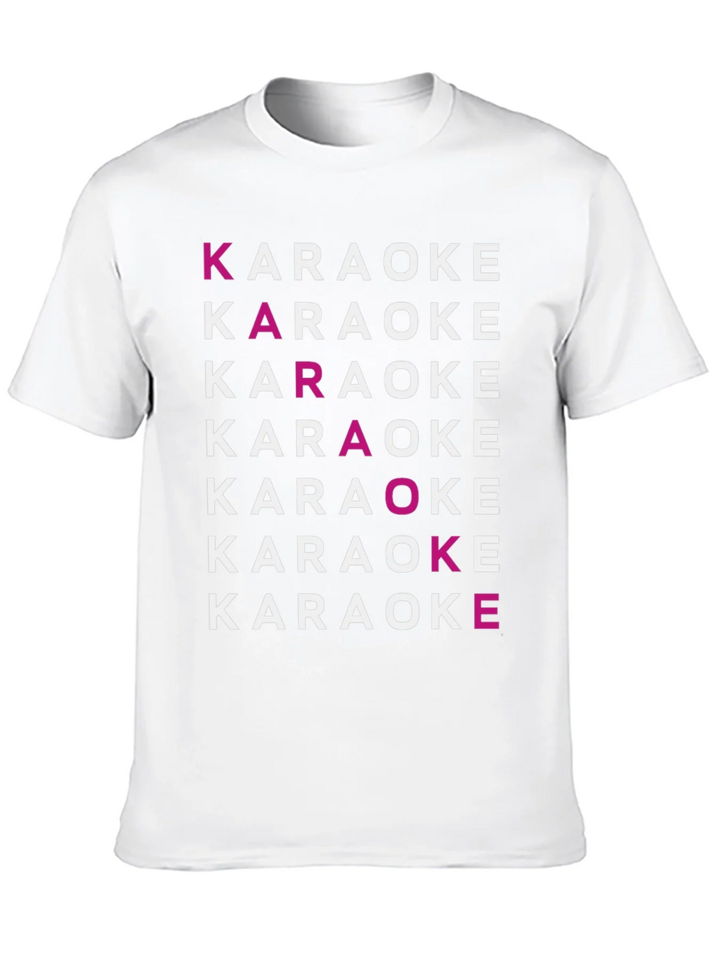 Karaoke Typography Graphic Tee