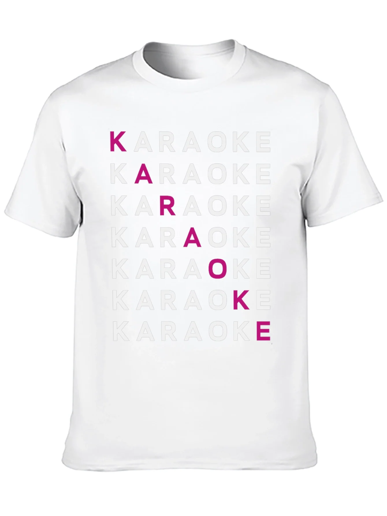Karaoke Typography Graphic Tee