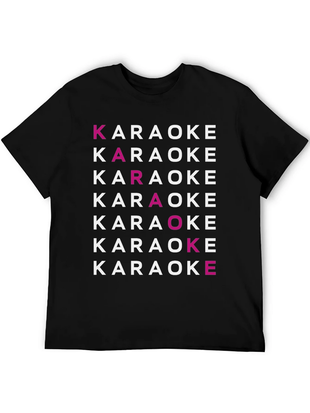 Karaoke Typography Graphic Tee