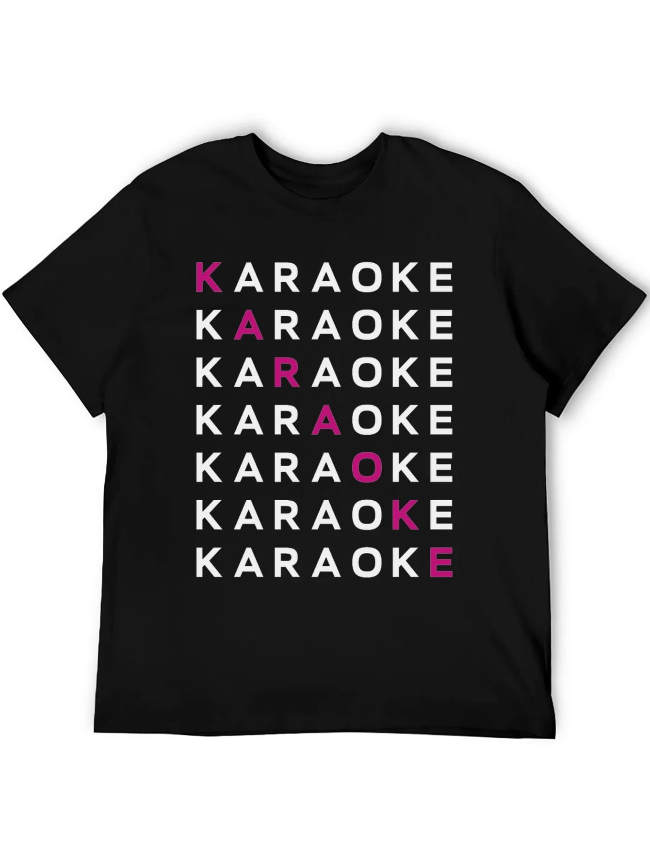 Karaoke Typography Graphic Tee