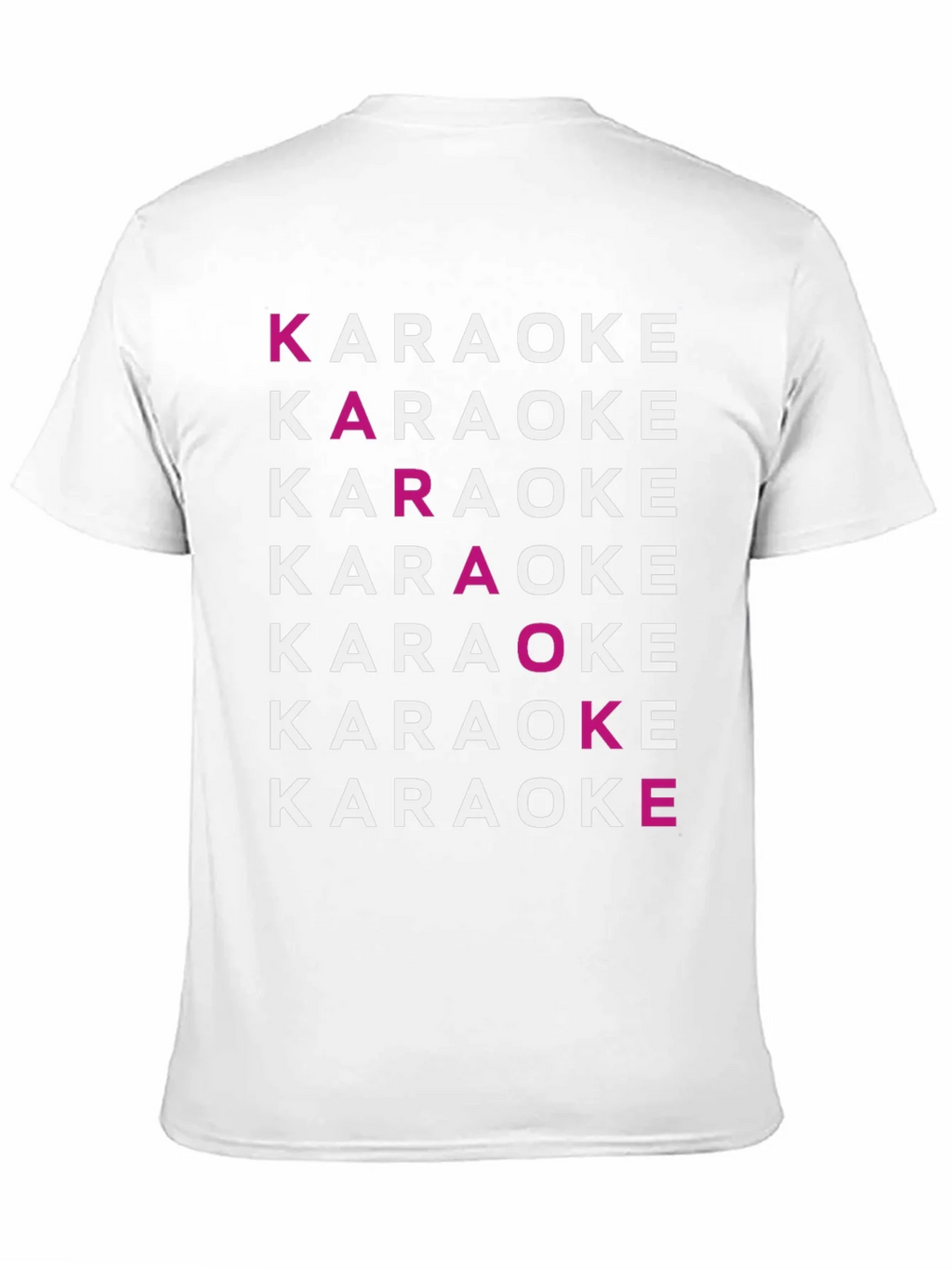 Karaoke Typography Graphic Tee