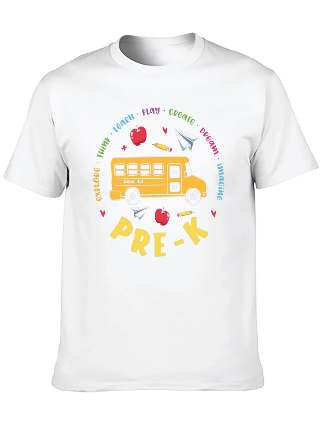 Pre-K School Bus T-Shirt