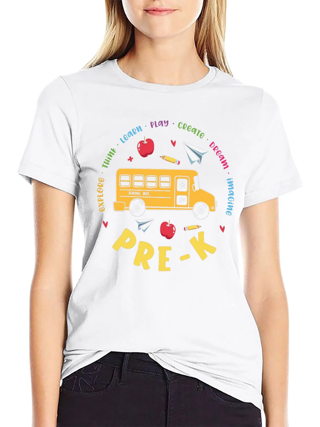 Pre-K School Bus T-Shirt