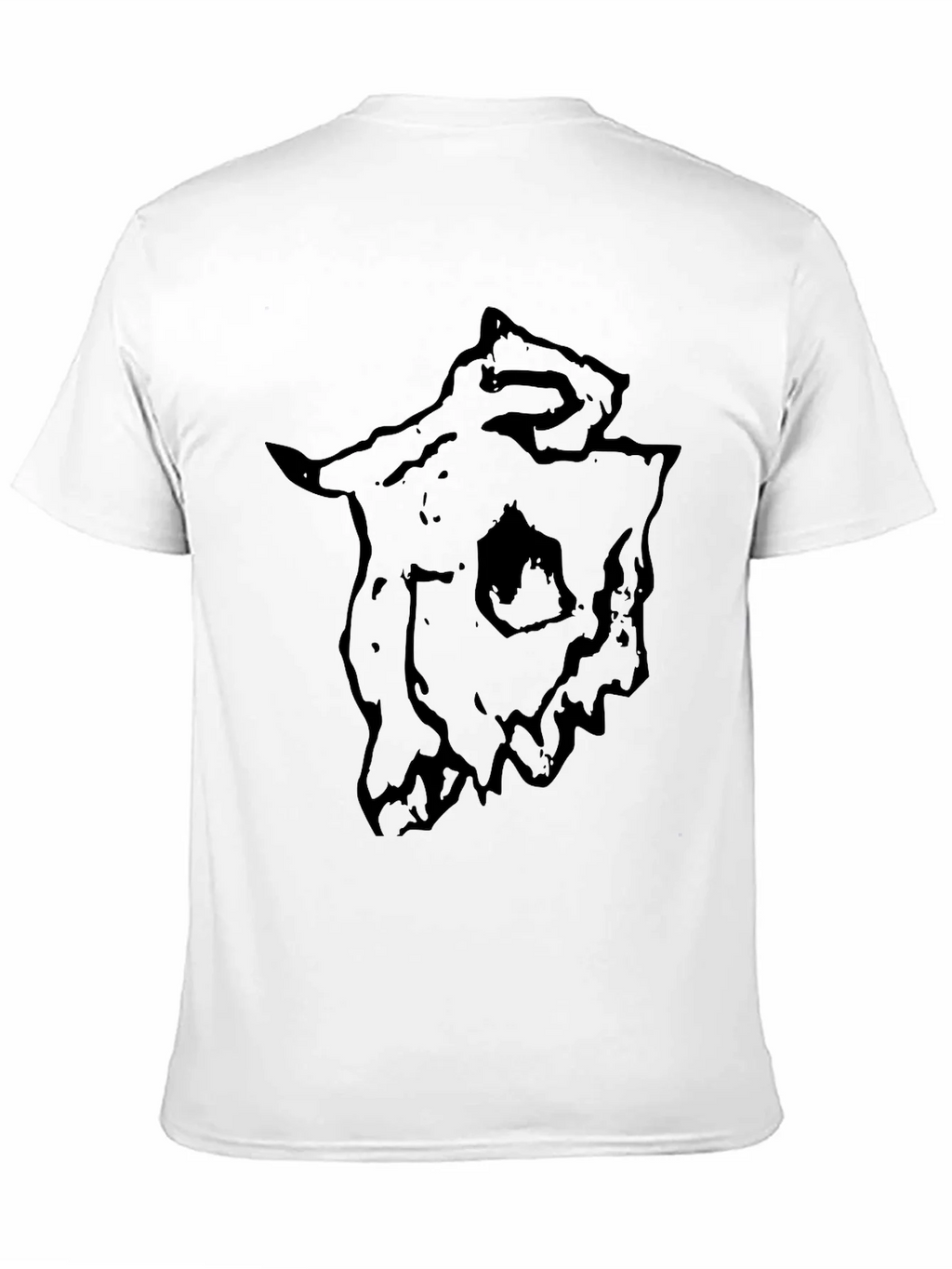 Dark Skull Graphic Tee - Mens Black T-Shirt
