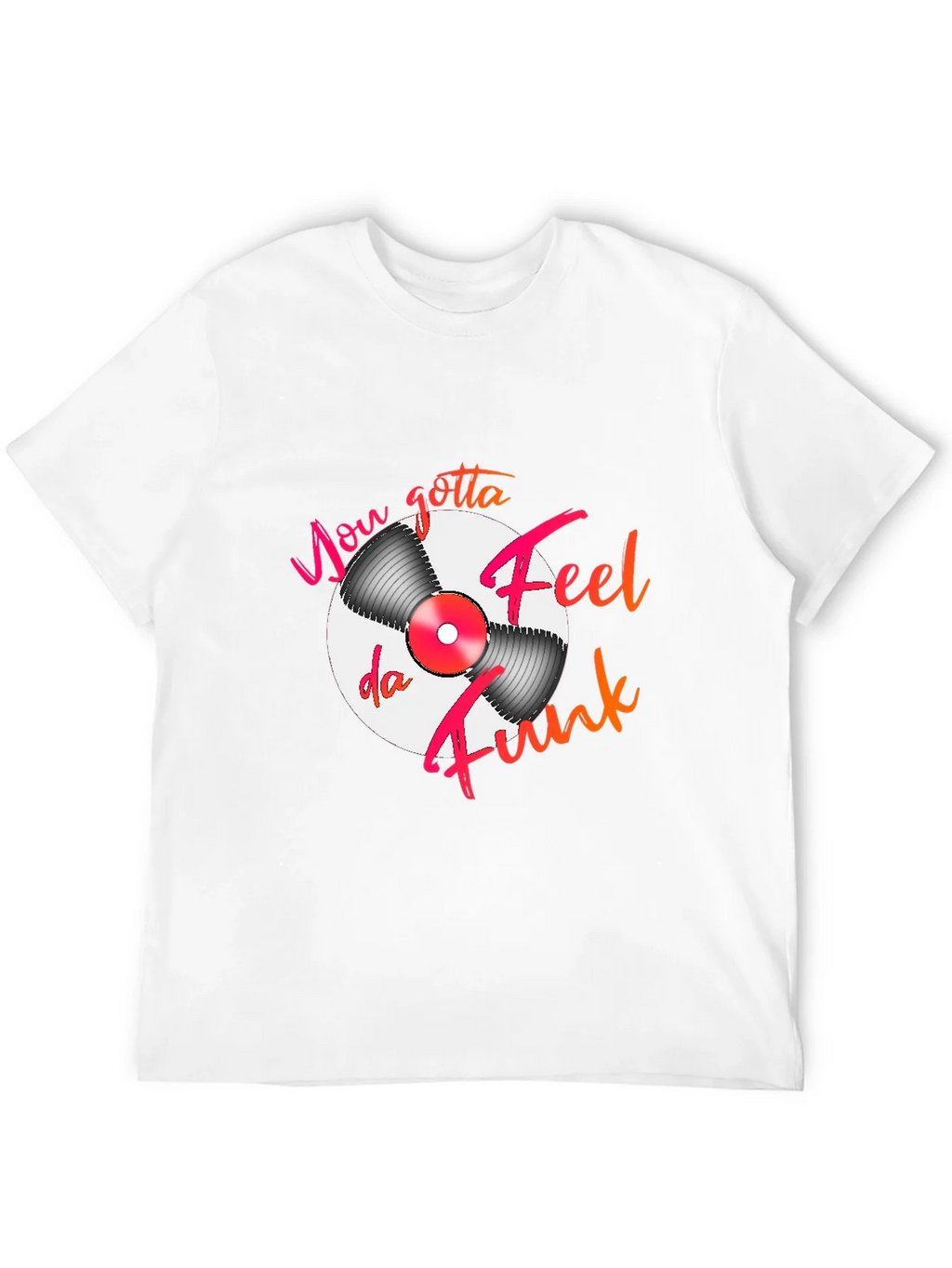 Feel Da Funk Graphic T-Shirt - Black