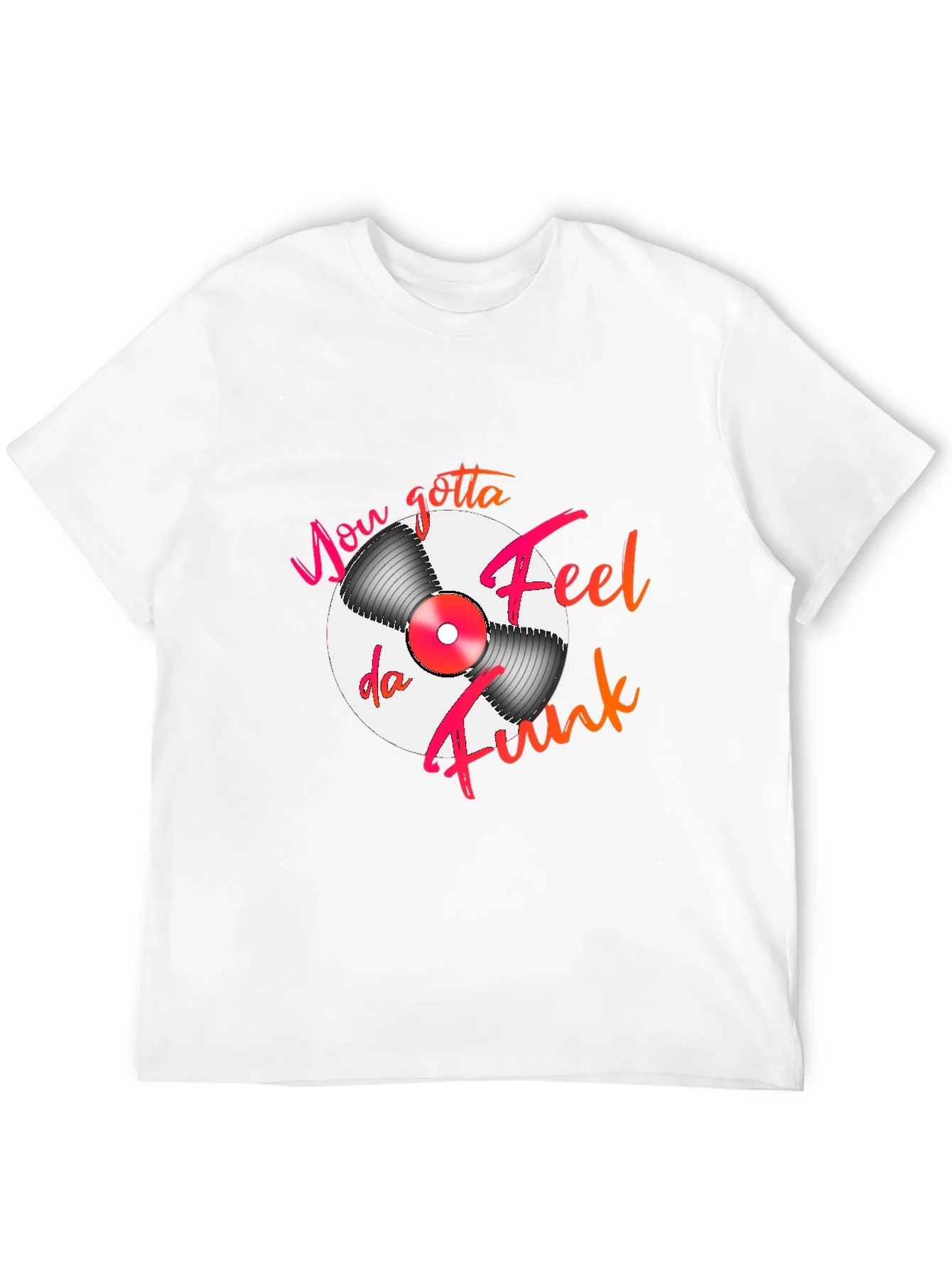 Feel Da Funk Graphic T-Shirt - Black