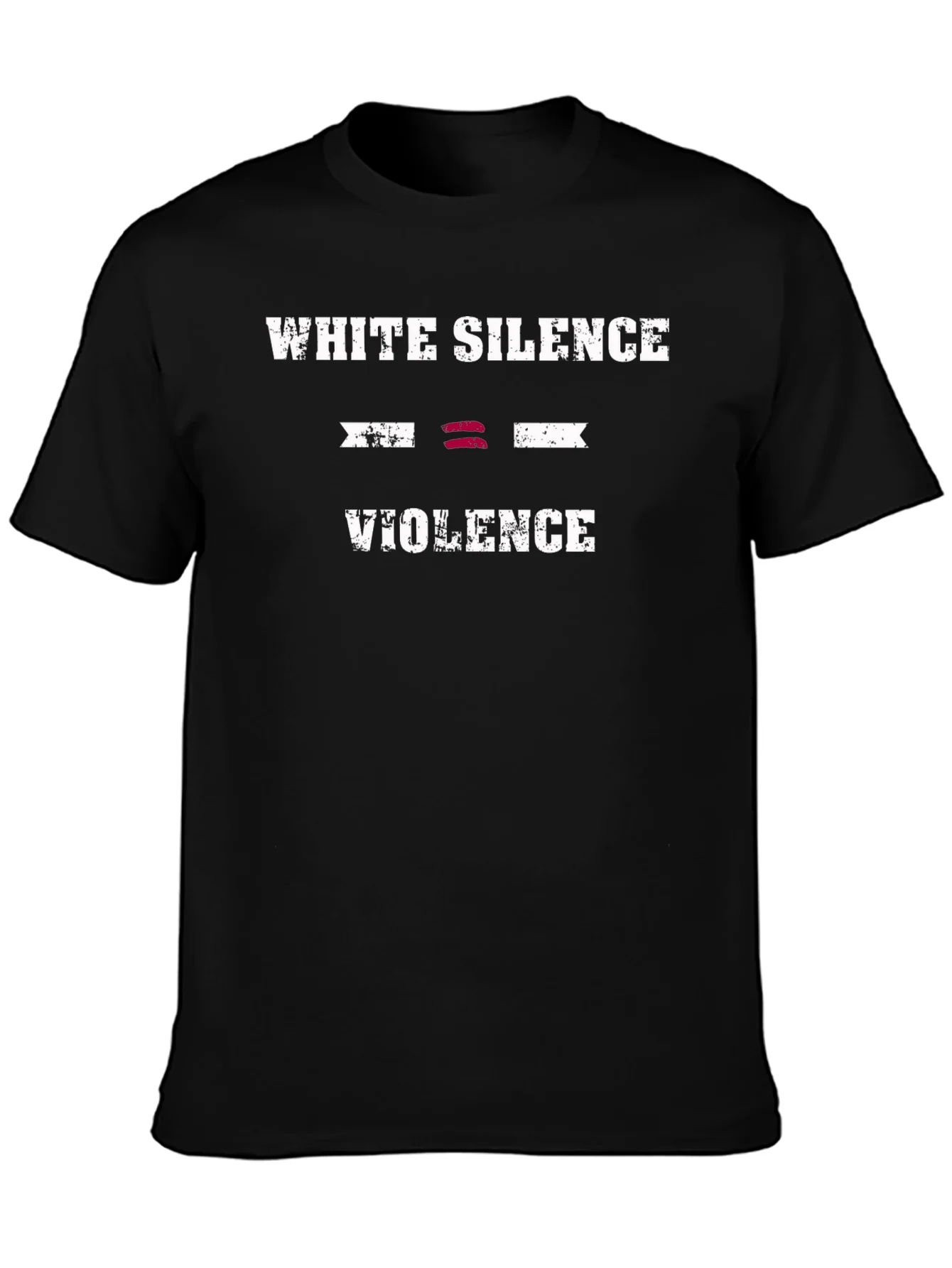 White Silence Equals Violence T-Shirt