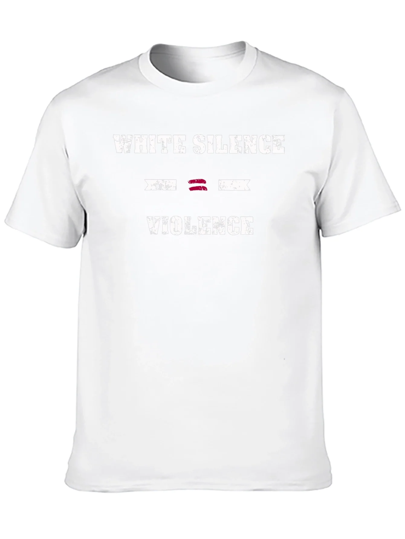 White Silence Equals Violence T-Shirt