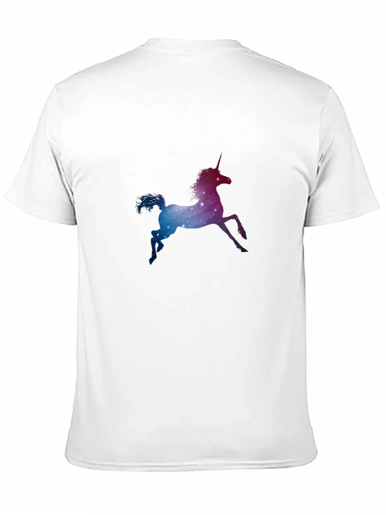 Unicorn Galaxy Black T-Shirt