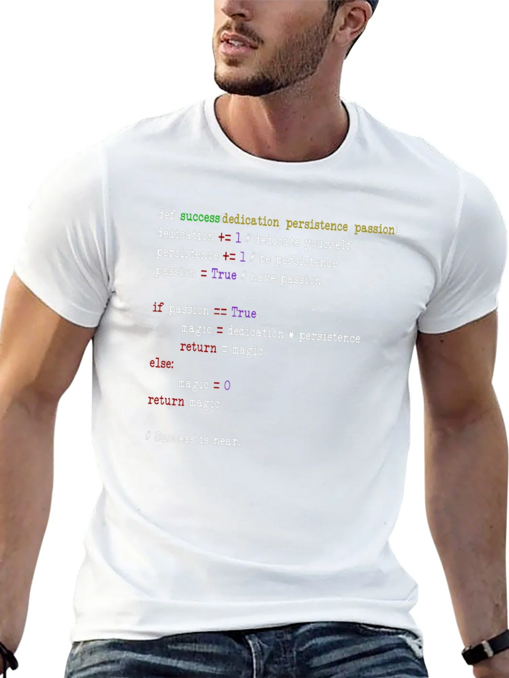 Python Code T-Shirt - Success Formula Tee