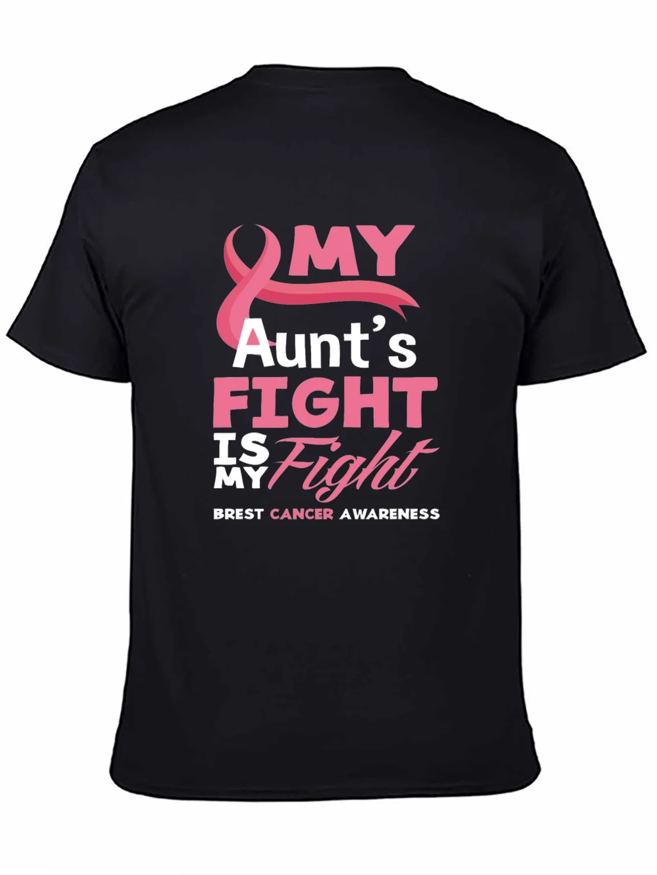 My Aunts Fight Breast Cancer Awareness T-Shirt