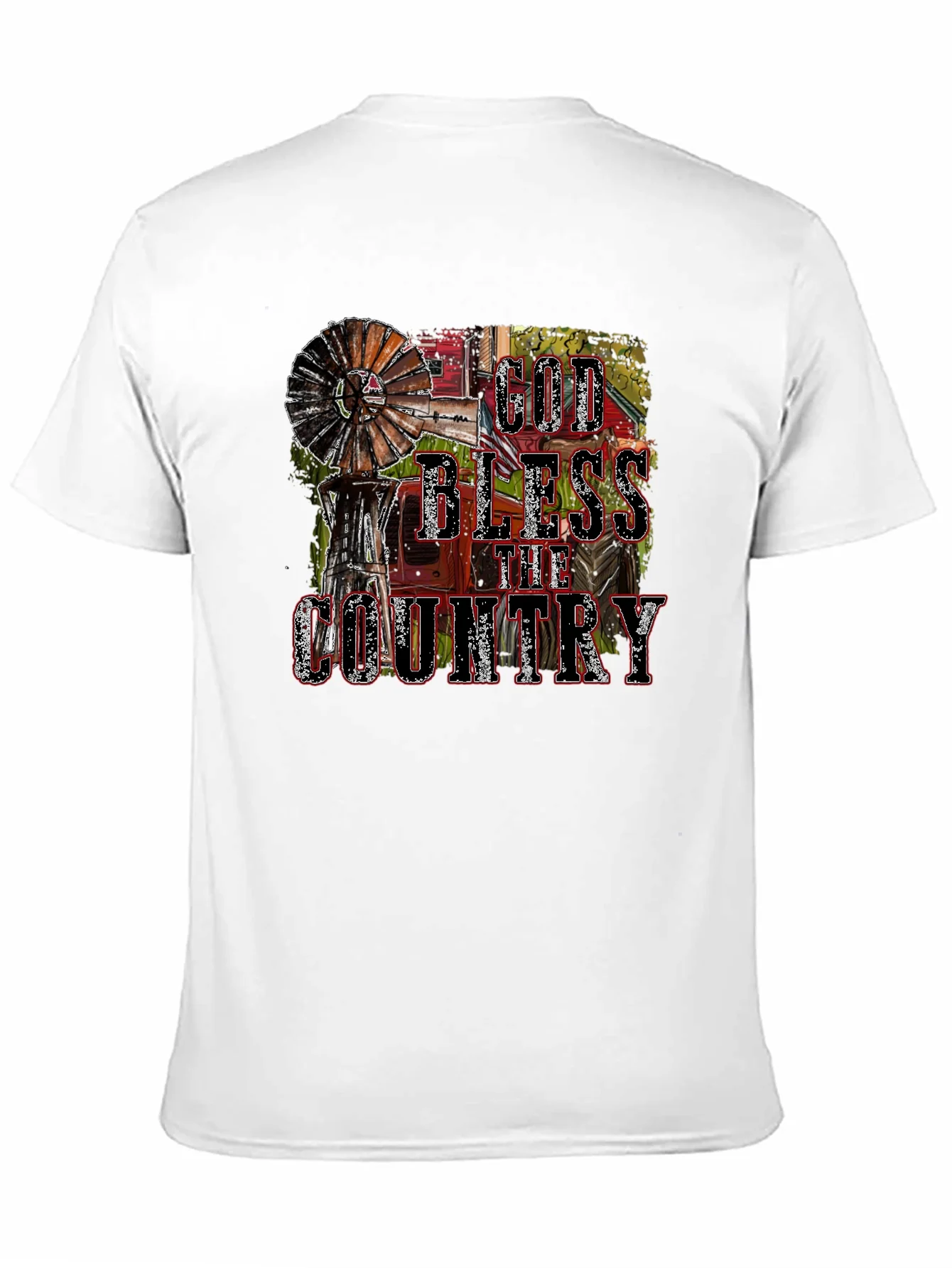 God Bless the Country Graphic T-Shirt