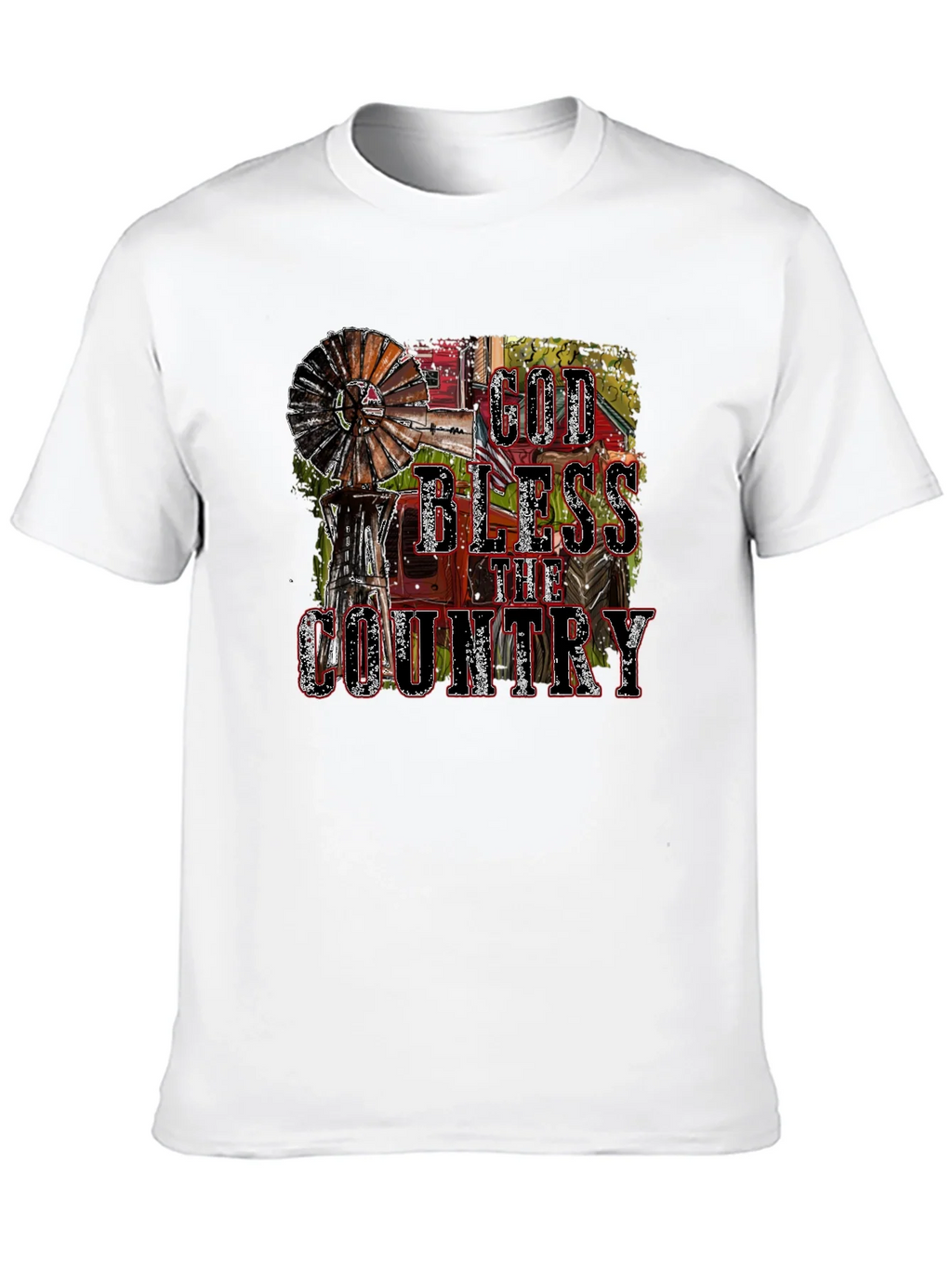 God Bless the Country Graphic T-Shirt