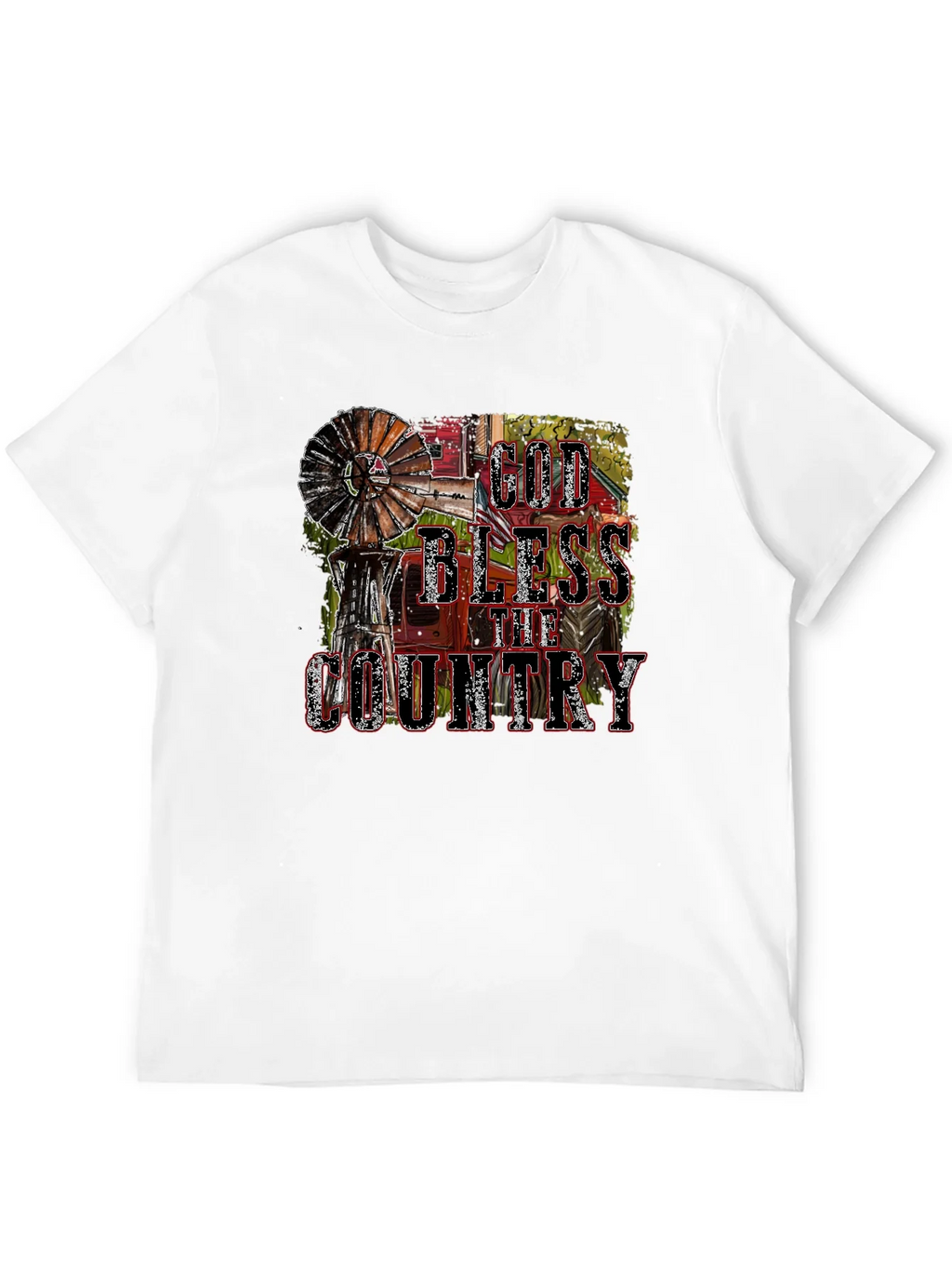 God Bless the Country Graphic T-Shirt