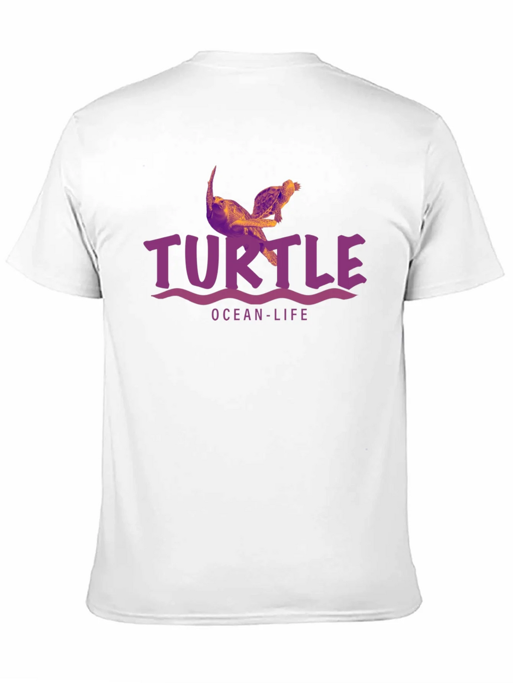 Ocean-Life Turtle Graphic Tee - Stylish and Comfortable
