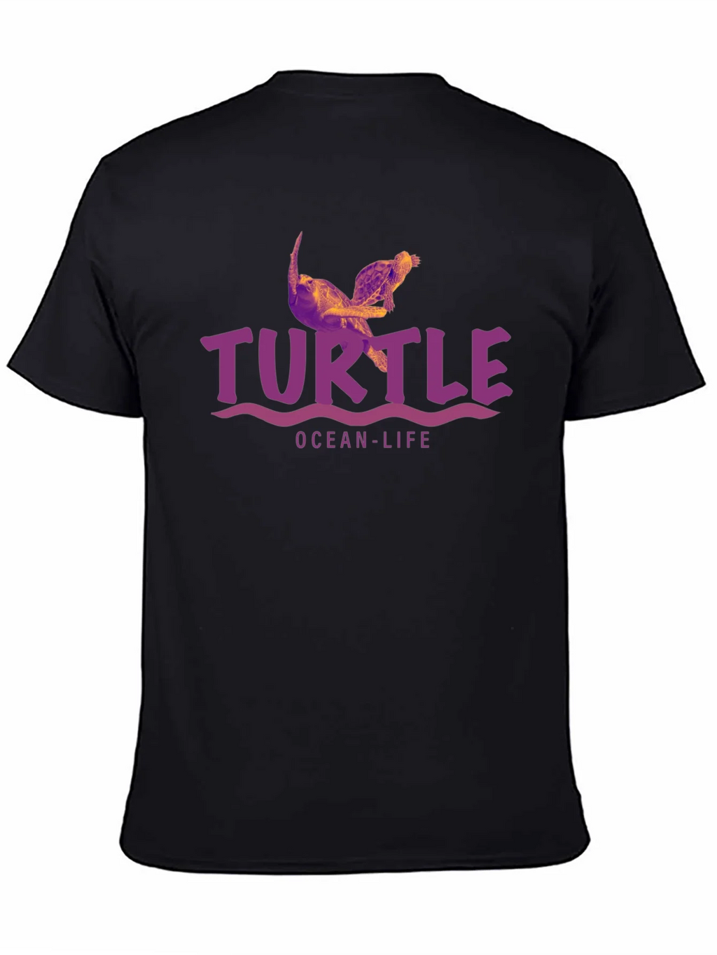Ocean-Life Turtle Graphic Tee - Stylish and Comfortable