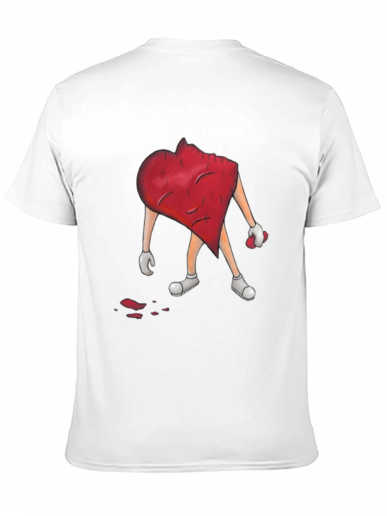 Heartbreak Tee - Broken Heart Graphic T-Shirt