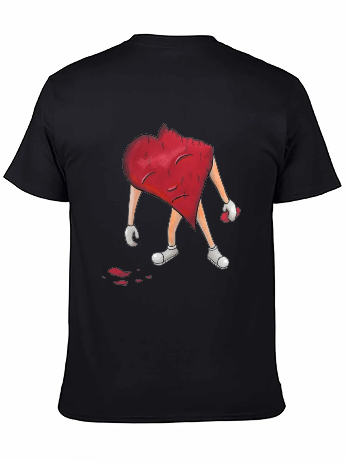 Heartbreak Tee - Broken Heart Graphic T-Shirt