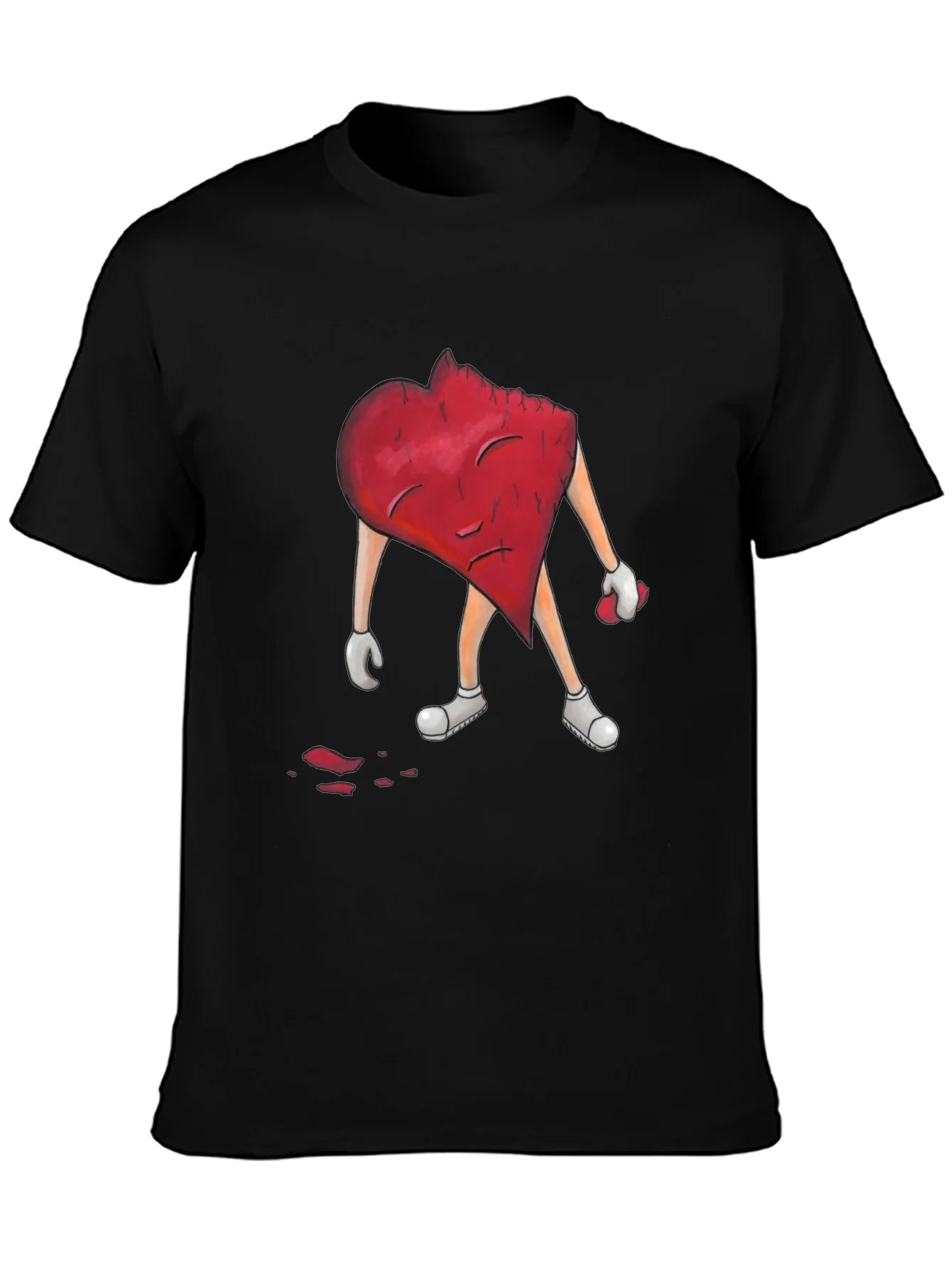 Heartbreak Tee - Broken Heart Graphic T-Shirt