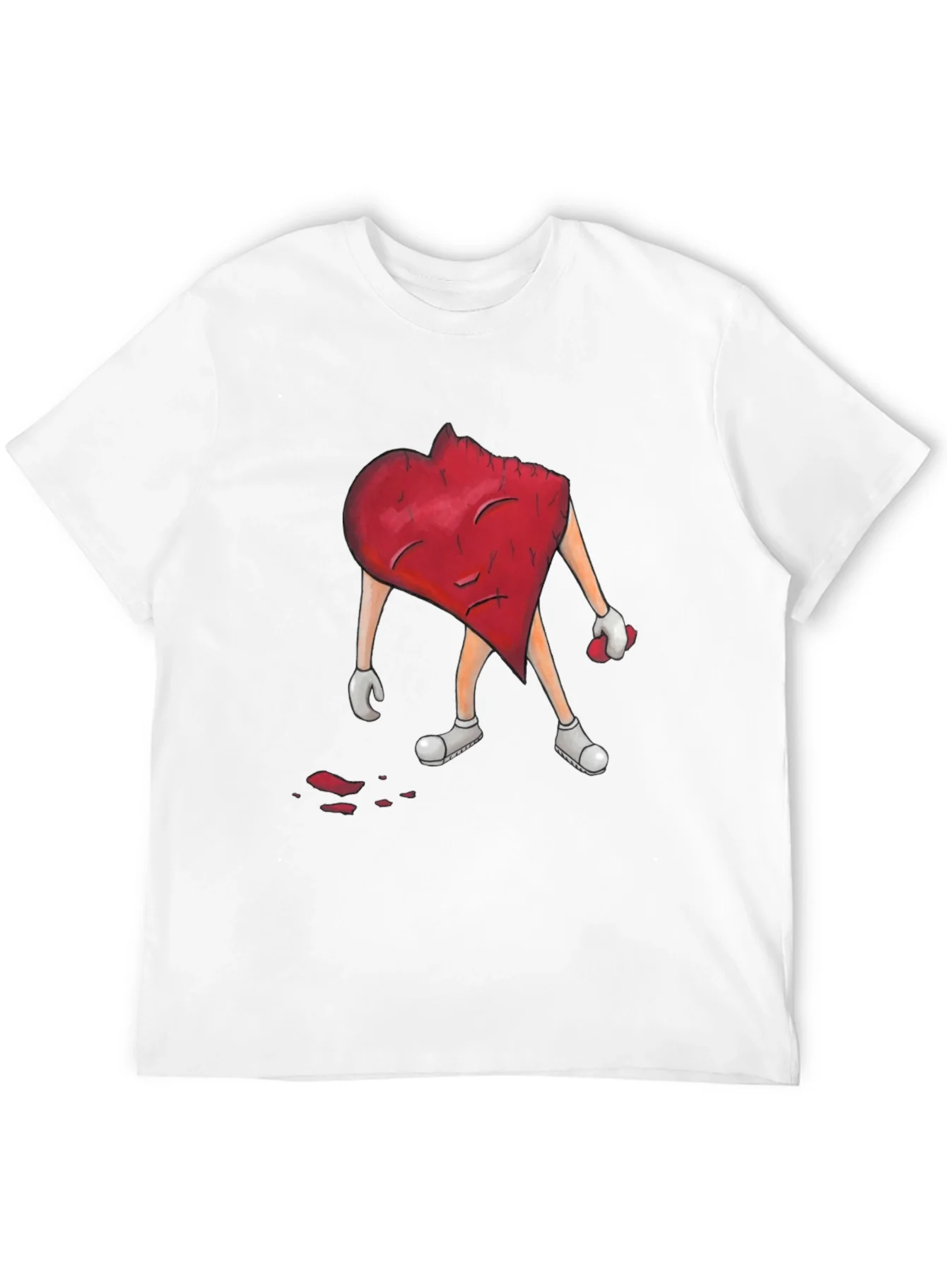 Heartbreak Tee - Broken Heart Graphic T-Shirt