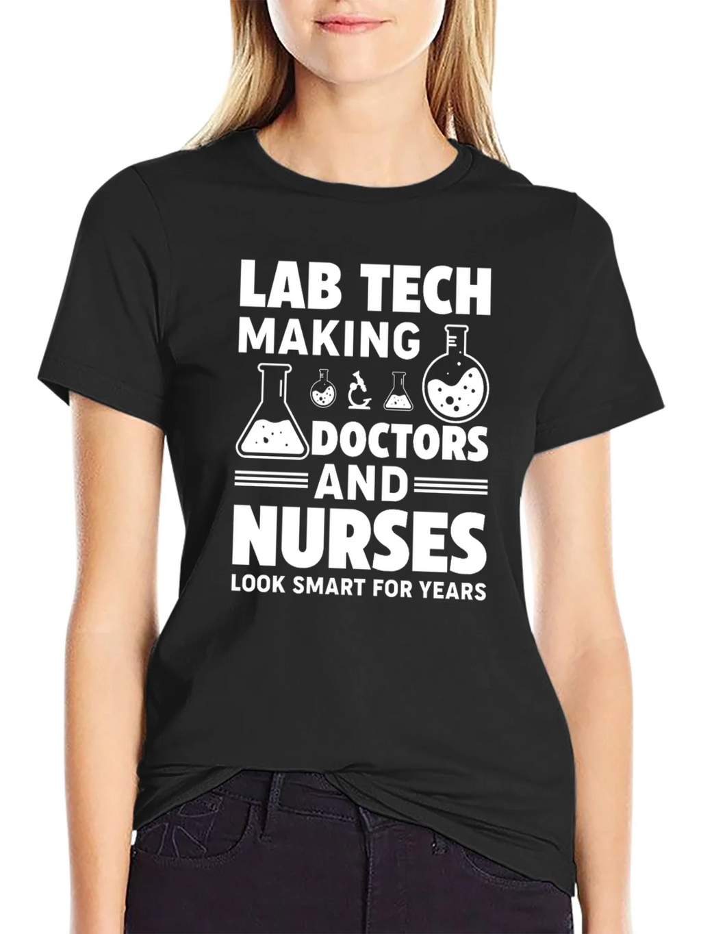 Lab Tech Doctors Nurses Funny T-Shirt
