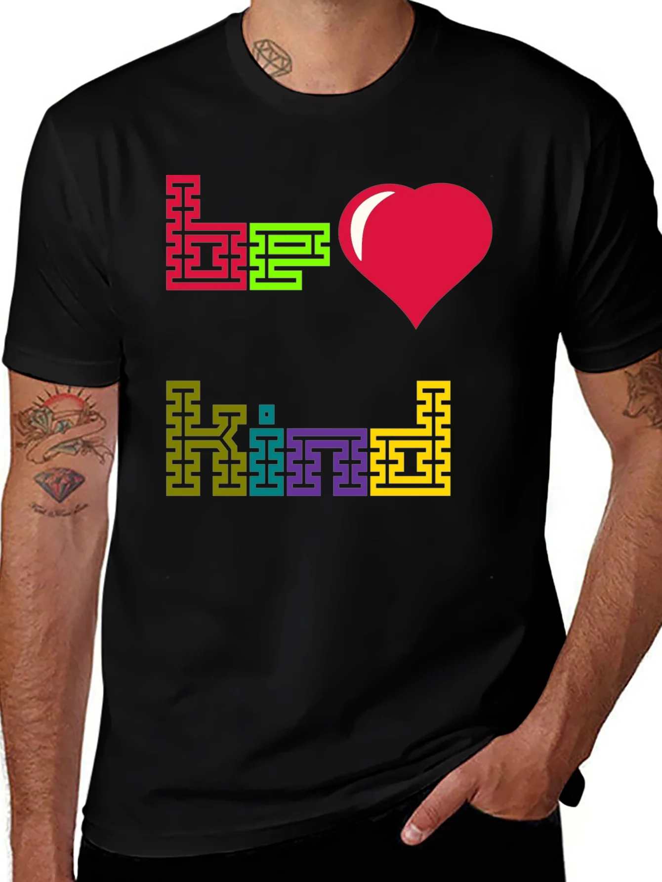 Be Kind T-Shirt - Graphic Print Tee