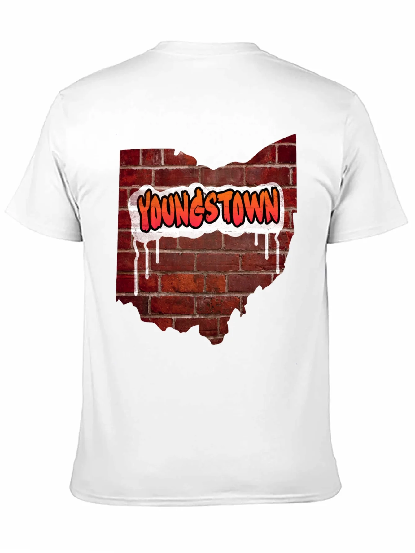 Youngstown Ohio Brick Wall T-Shirt