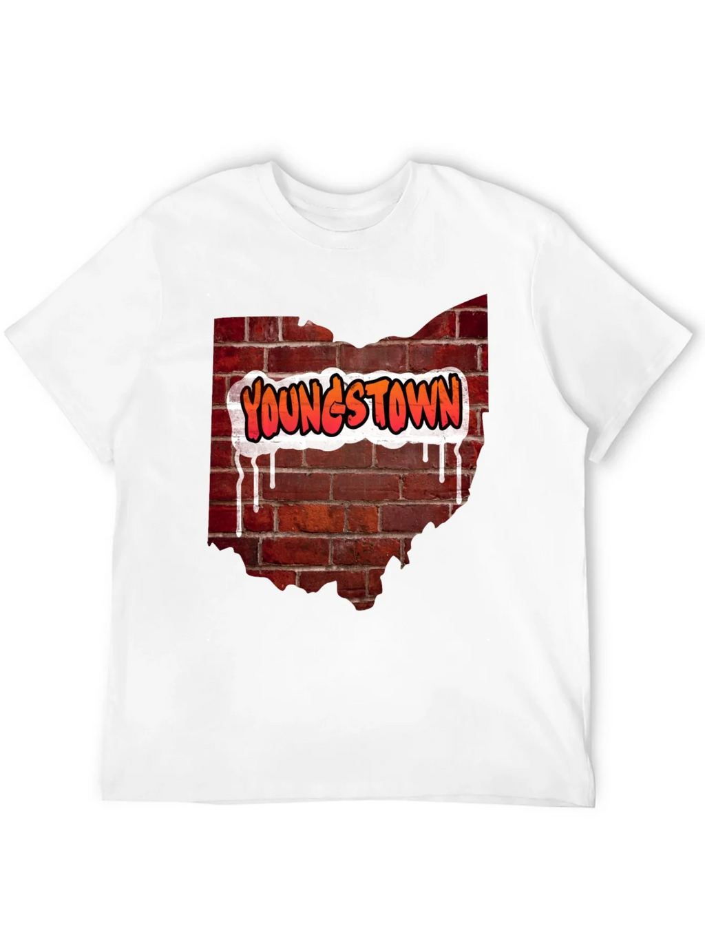Youngstown Ohio Brick Wall T-Shirt