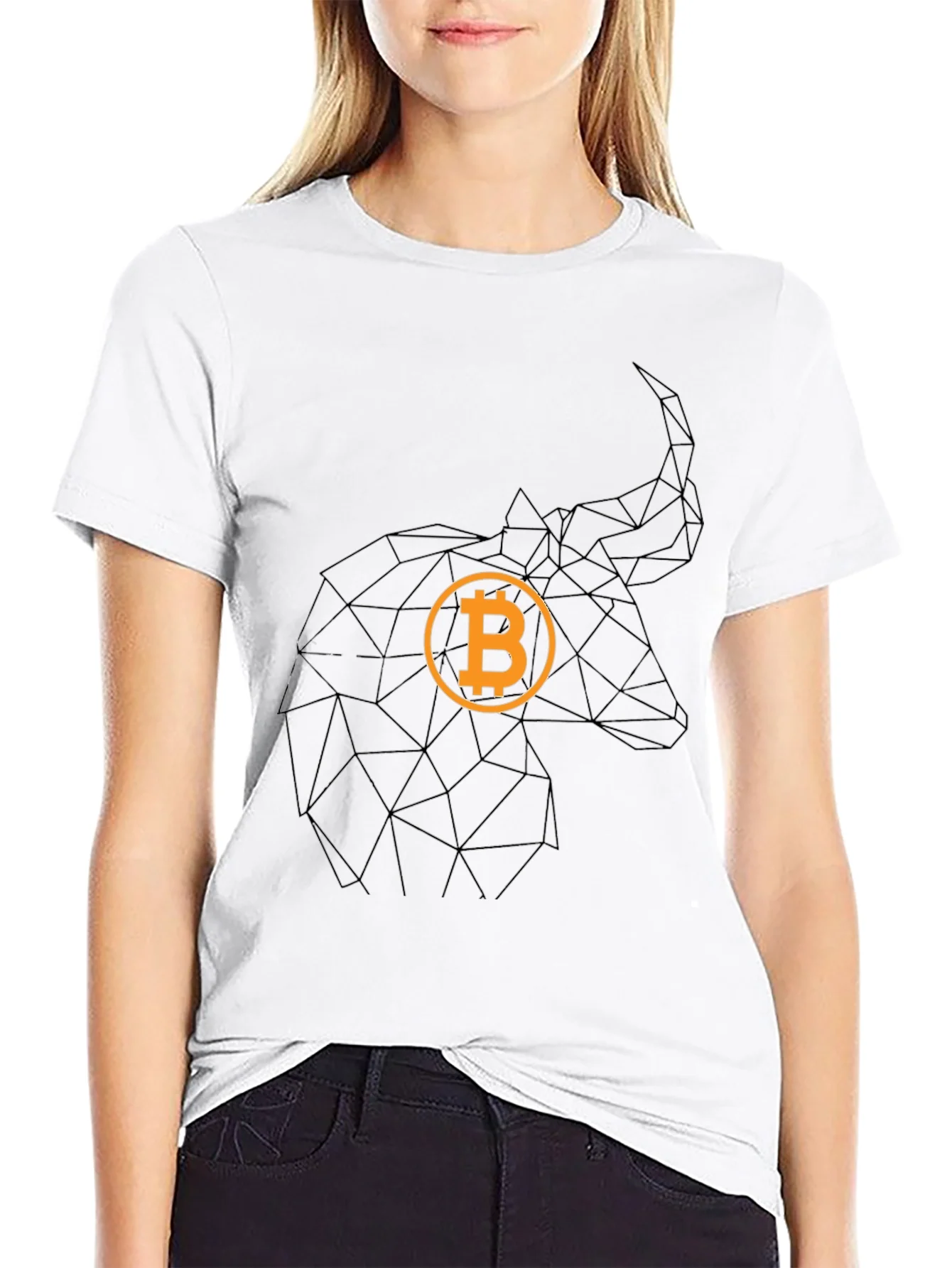 Bitcoin Bull Black T-Shirt
