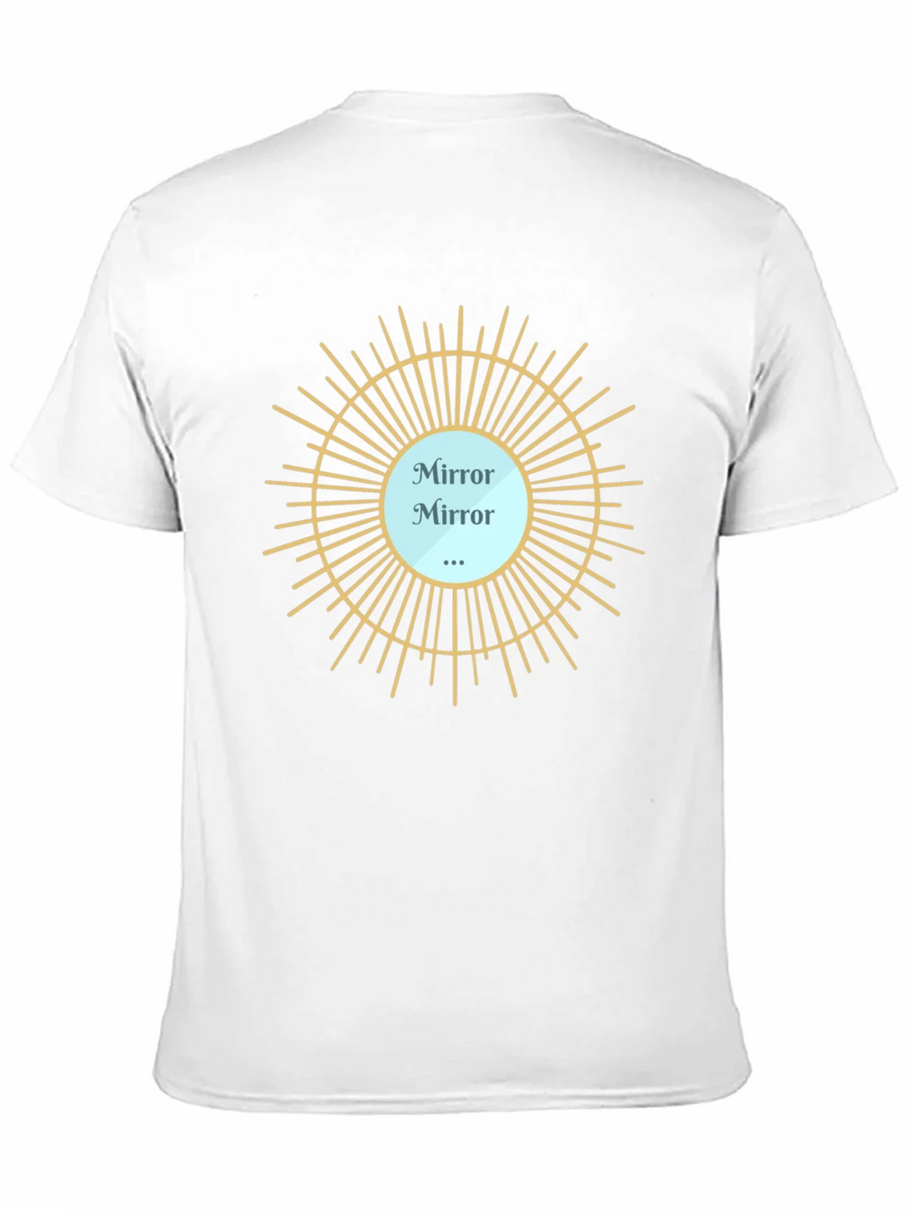 Mirror Mirror T-Shirt - Stylish Black Tee