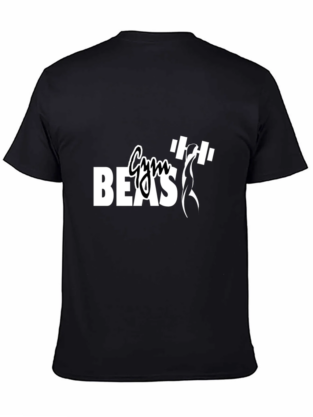 Gym Beast Black T-Shirt - Workout Apparel