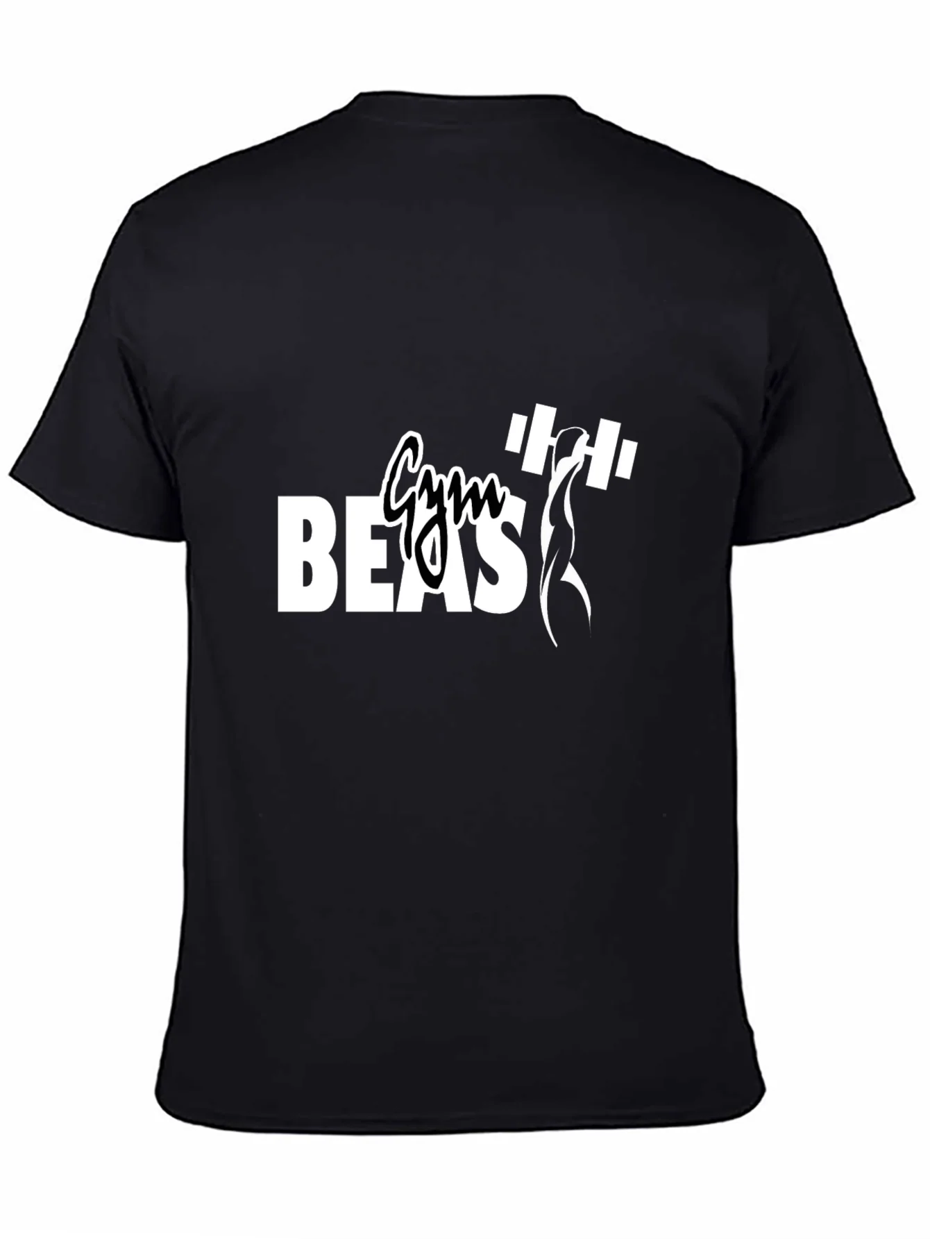 Gym Beast Black T-Shirt - Workout Apparel