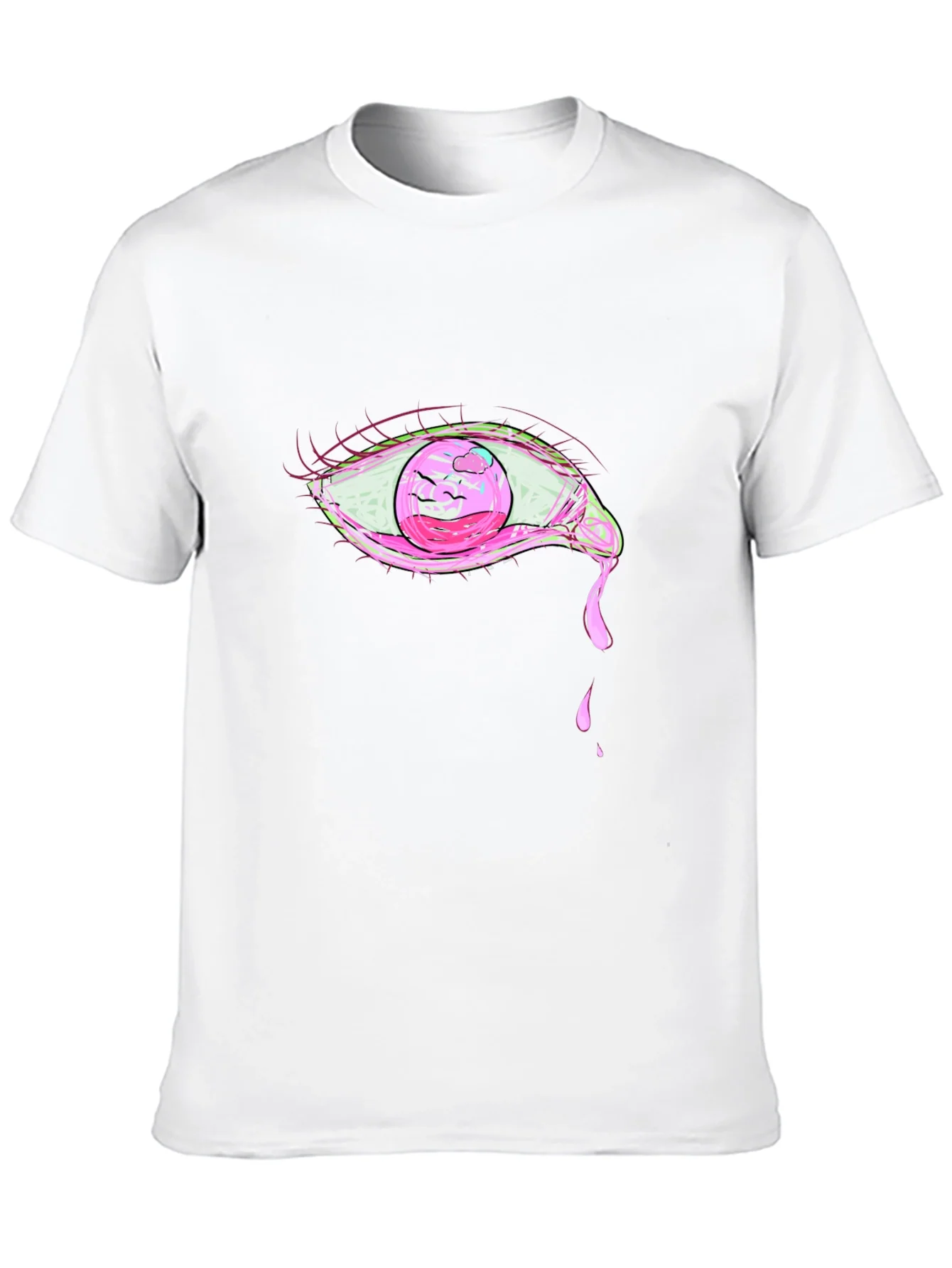 Pink Eye Graphic T-Shirt
