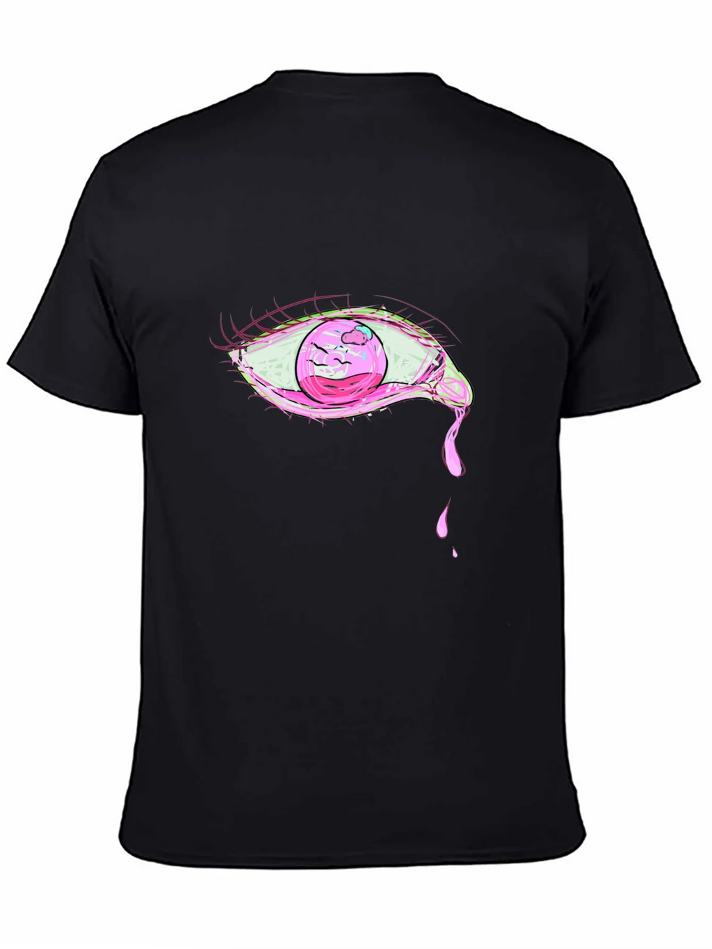 Pink Eye Graphic T-Shirt