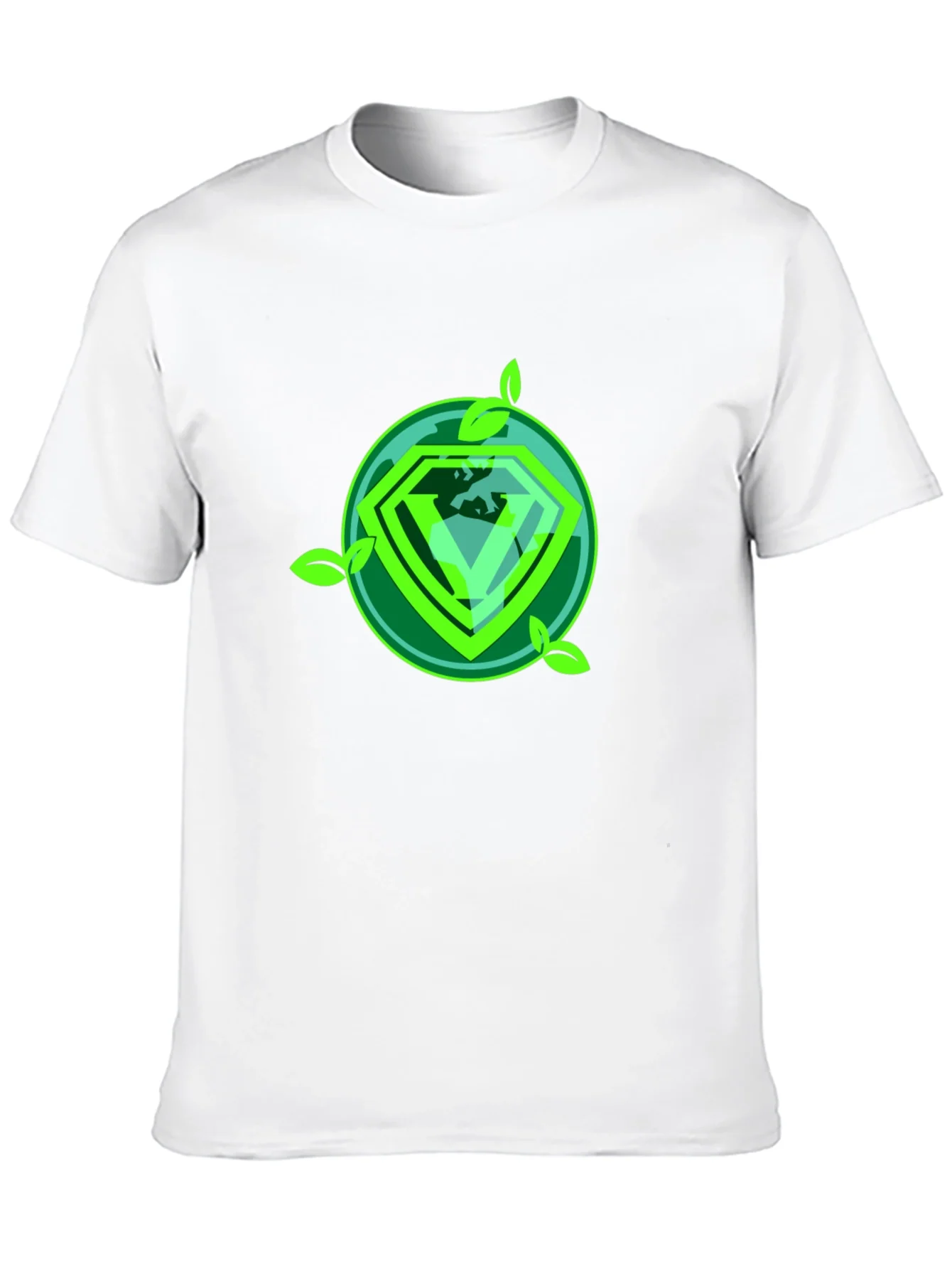 Eco Diamond Graphic Tee - Sustainable Style