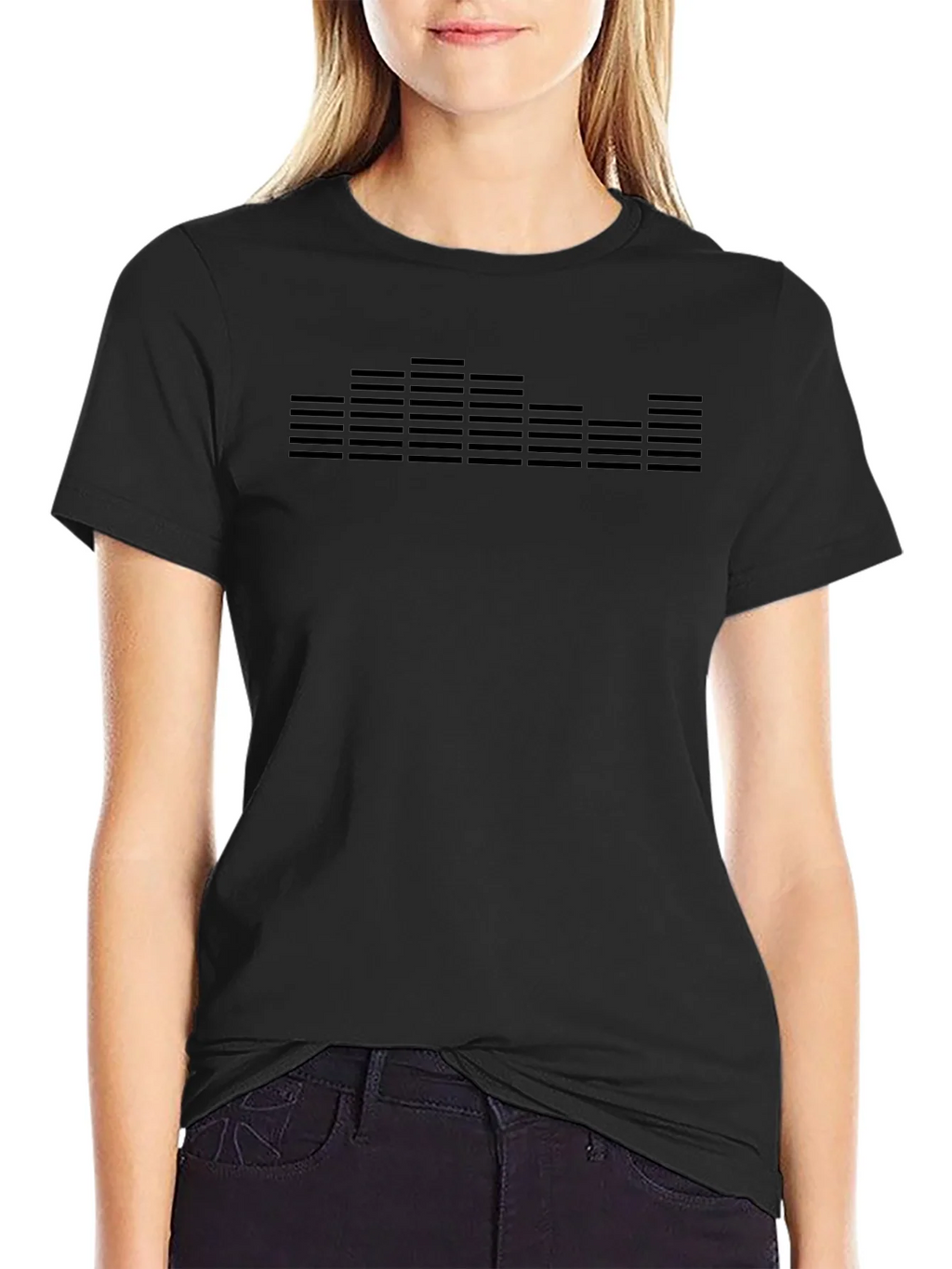 Equalizer Graphic Black T-Shirt
