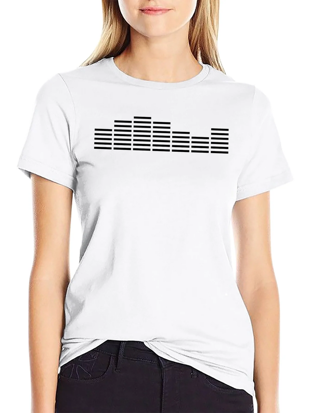 Equalizer Graphic Black T-Shirt