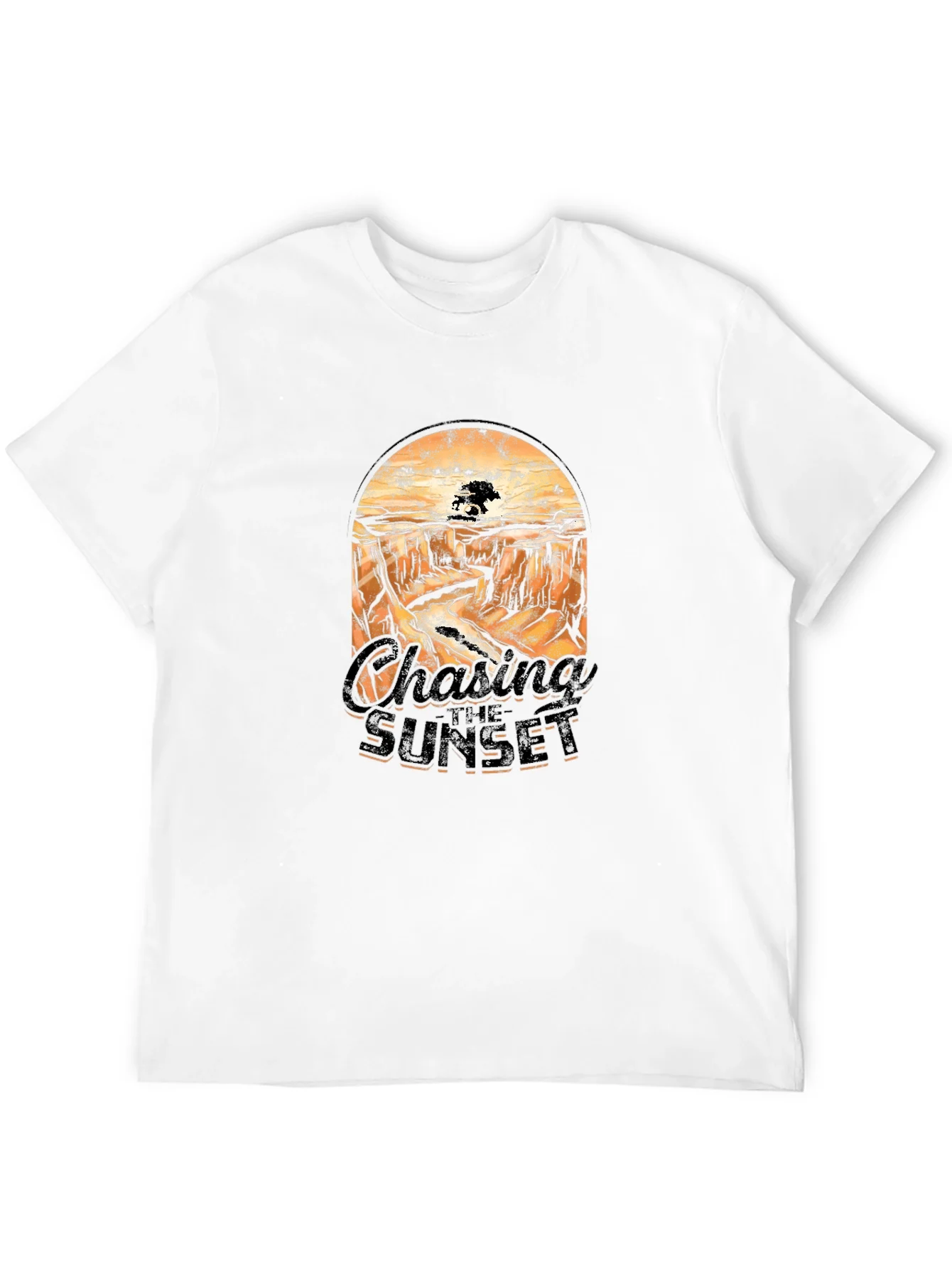 Chasing Sunset Graphic Tee - Desert Canyon Print